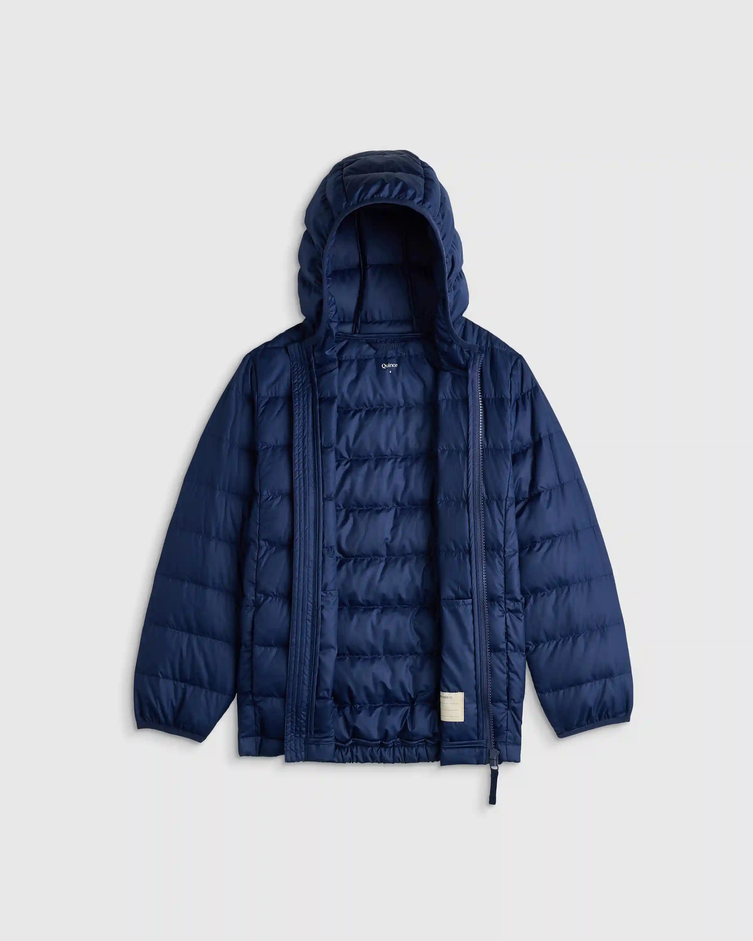 Lightweight Down Hooded Puffer Jacket