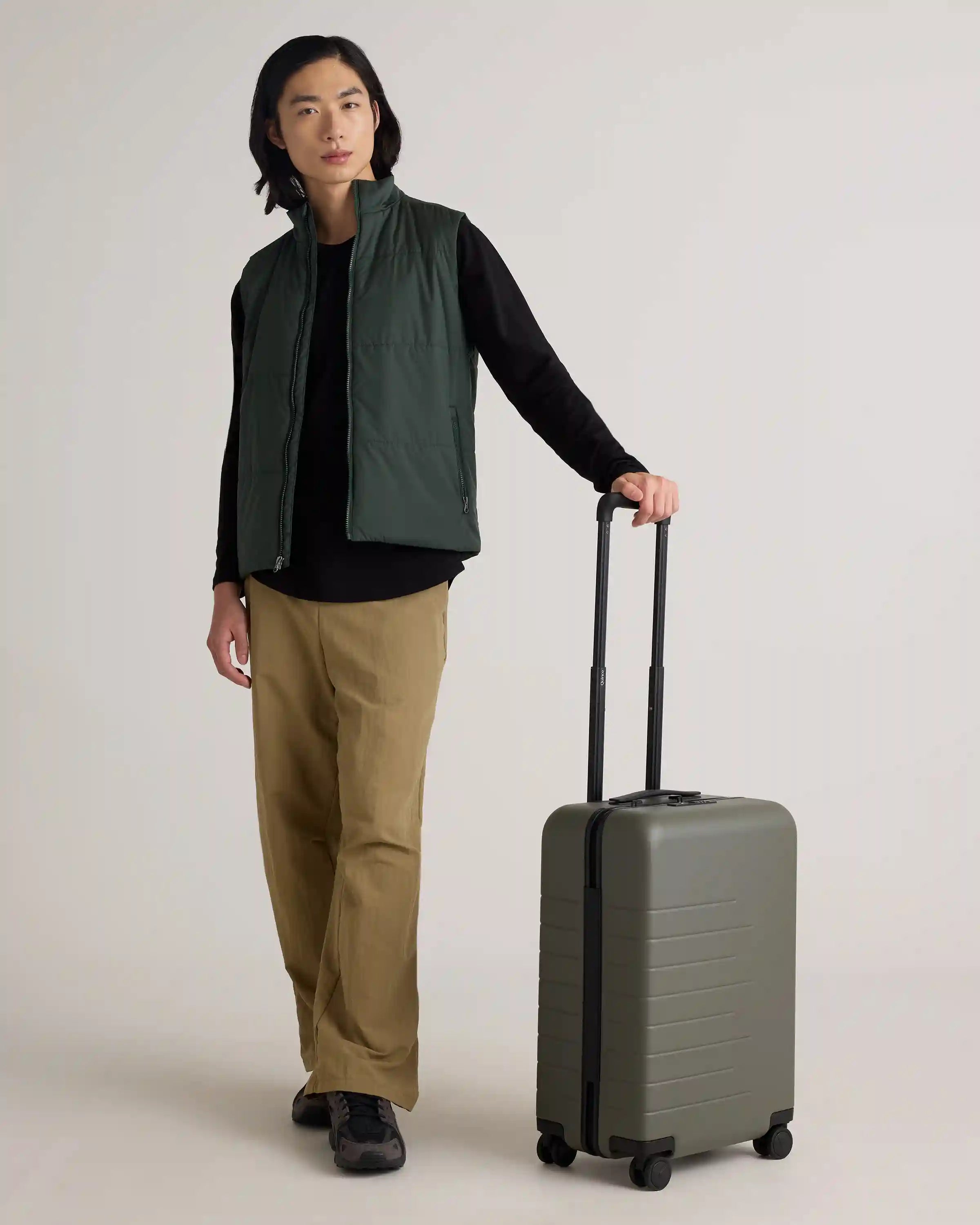 Front Pocket Carry-On Suitcase