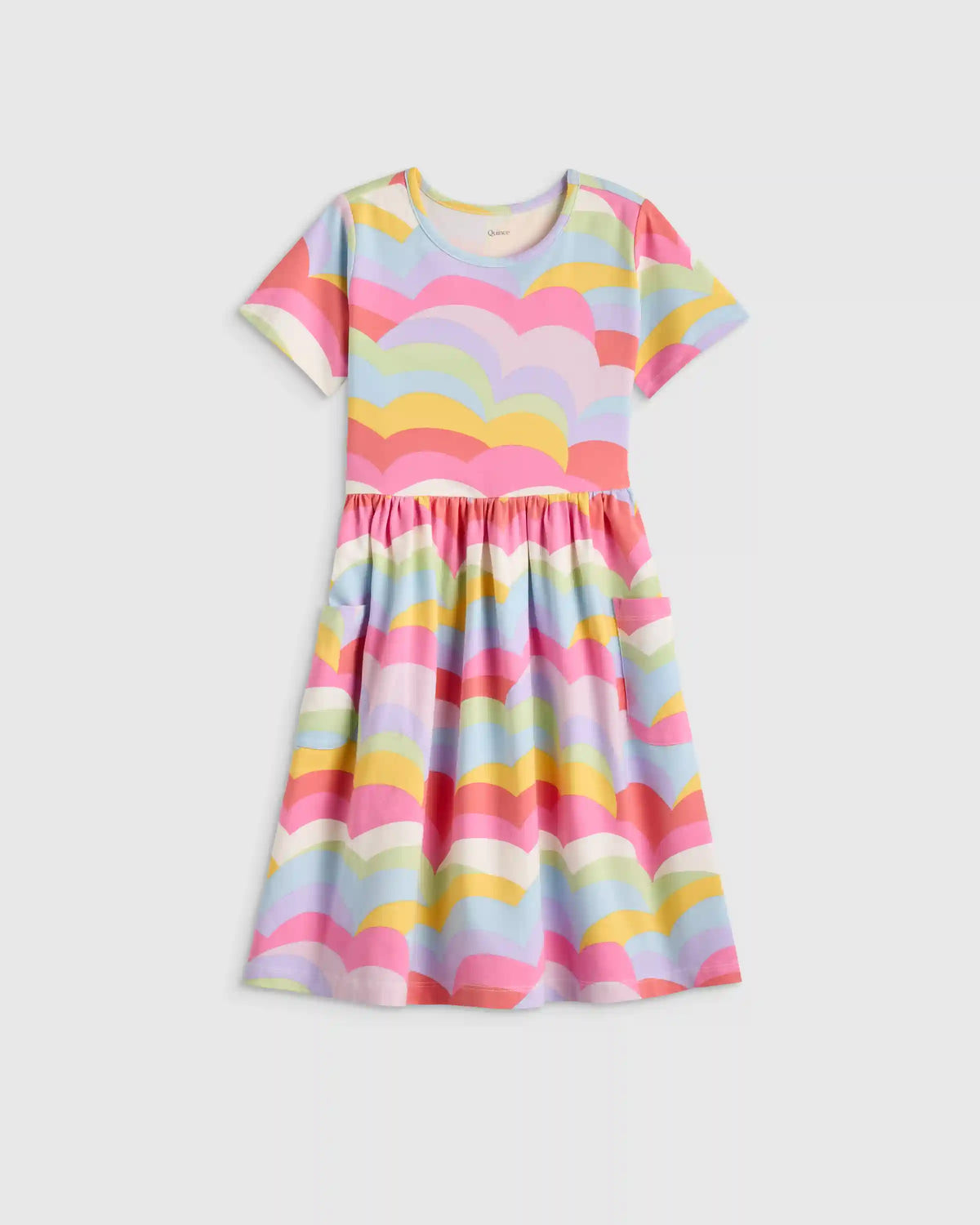 Organic Cotton Fit and Flare Pocket Dress
