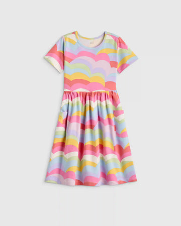 Organic Cotton Fit and Flare Pocket Dress