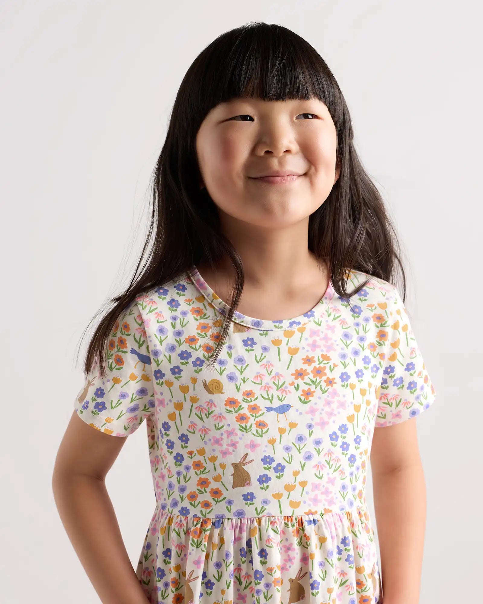 Organic Cotton Fit and Flare Pocket Dress