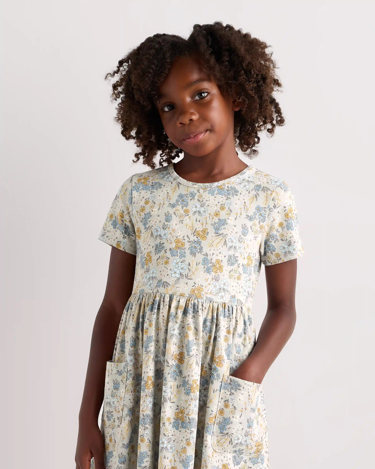 Organic Cotton Fit and Flare Pocket Dress