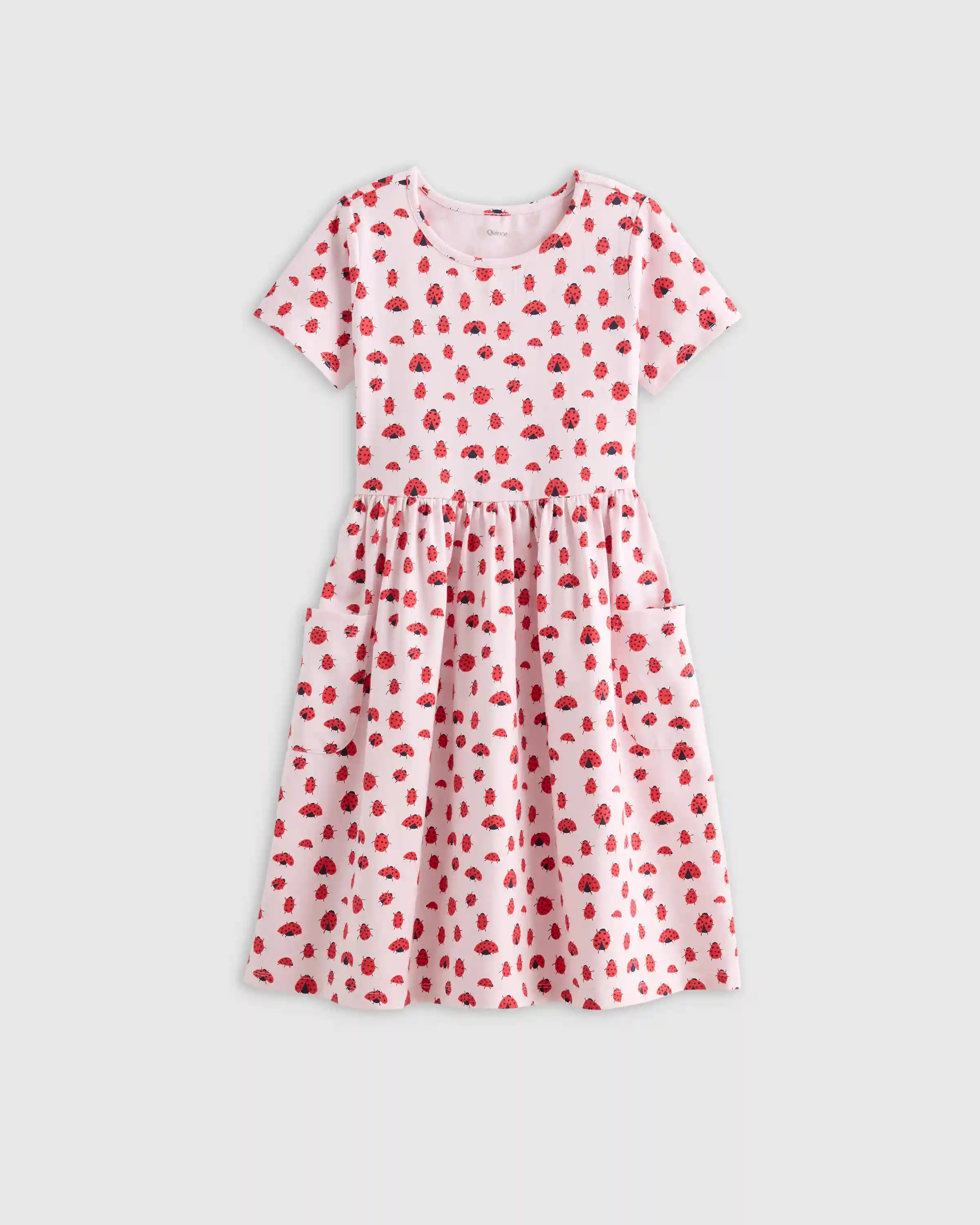 Organic Cotton Fit and Flare Pocket Dress