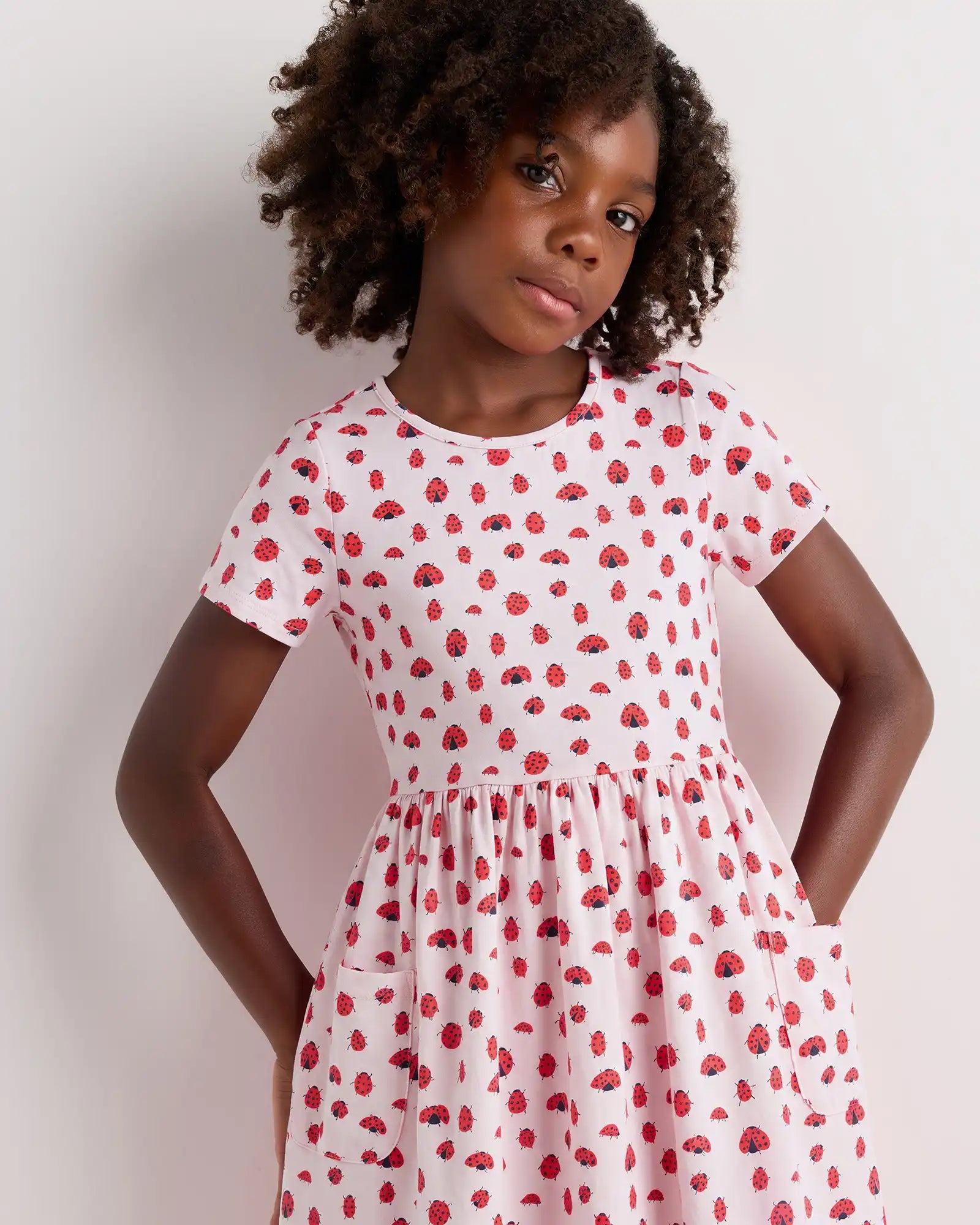 Organic Cotton Fit and Flare Pocket Dress