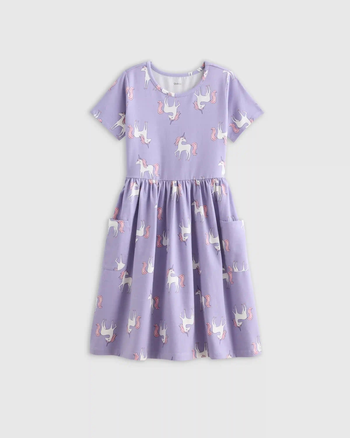 Organic Cotton Fit and Flare Pocket Dress
