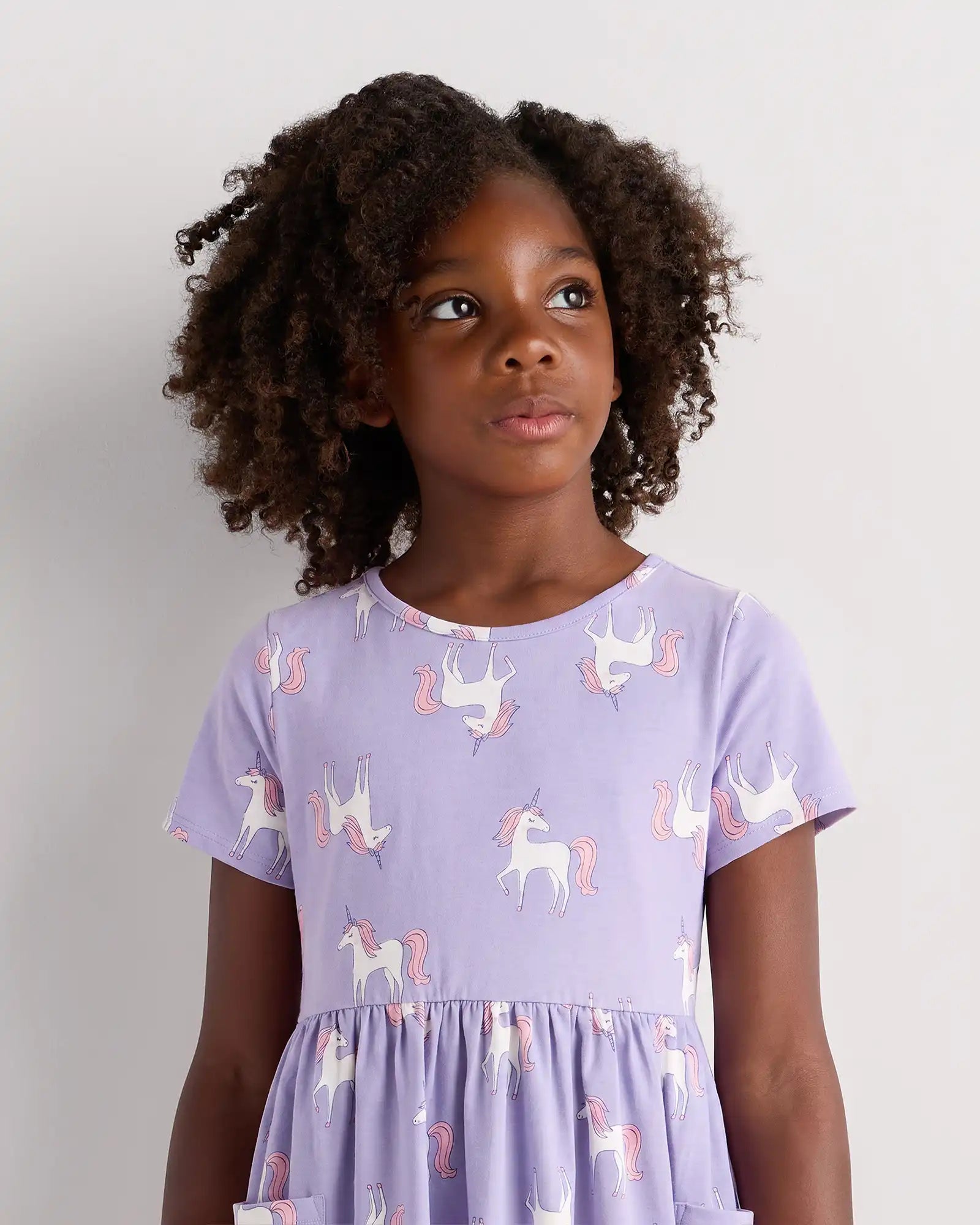 Organic Cotton Fit and Flare Pocket Dress