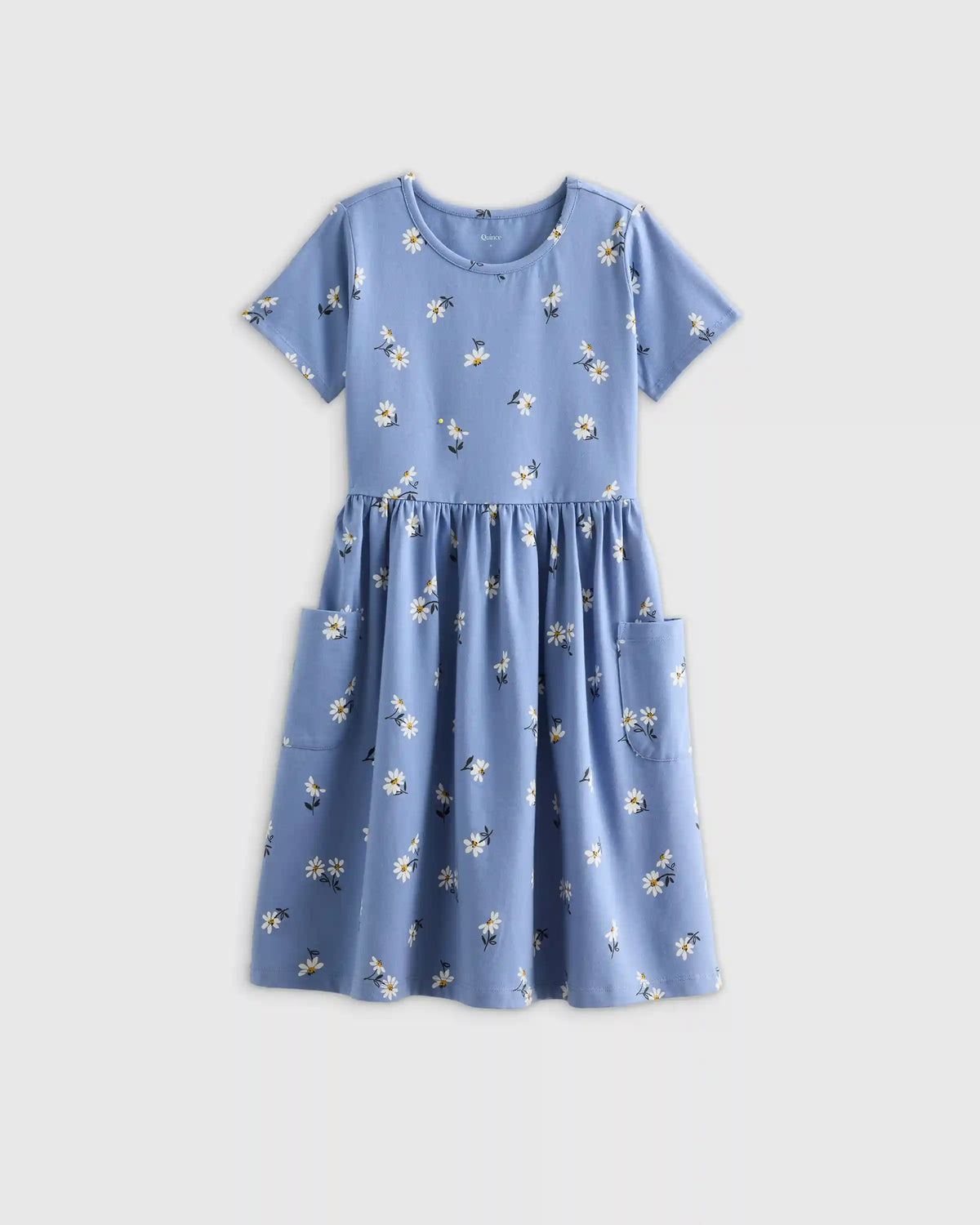 Organic Cotton Fit and Flare Pocket Dress