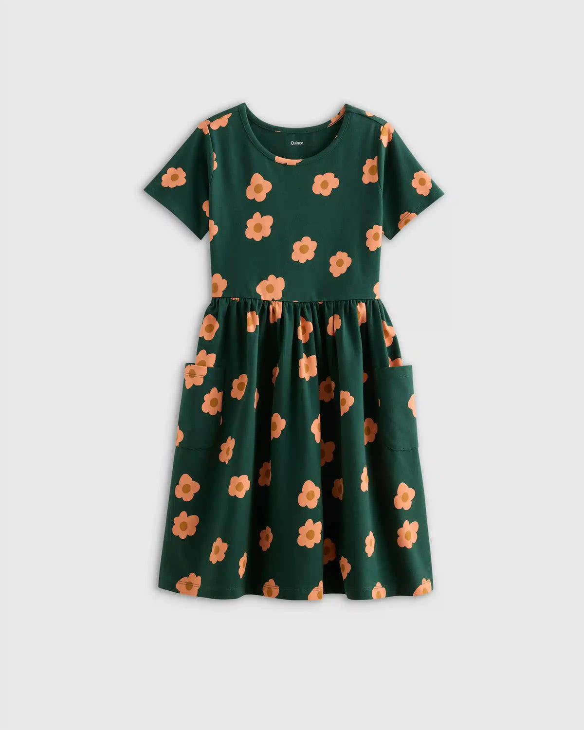 Organic Cotton Fit and Flare Pocket Dress