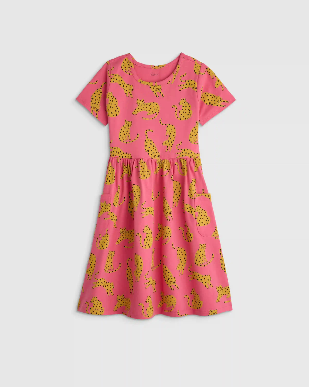 Organic Cotton Fit and Flare Pocket Dress