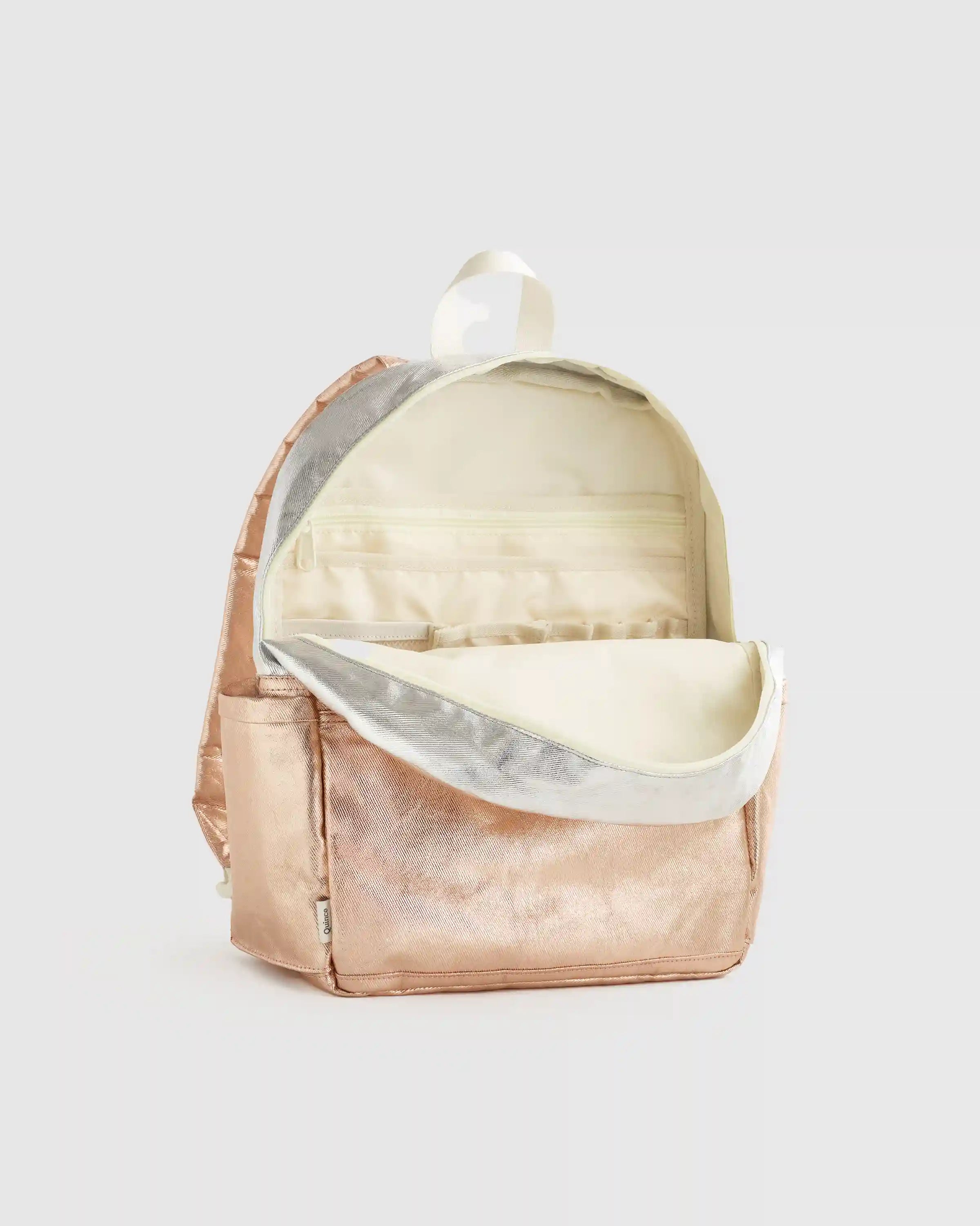Recycled Double Pocket Backpack
