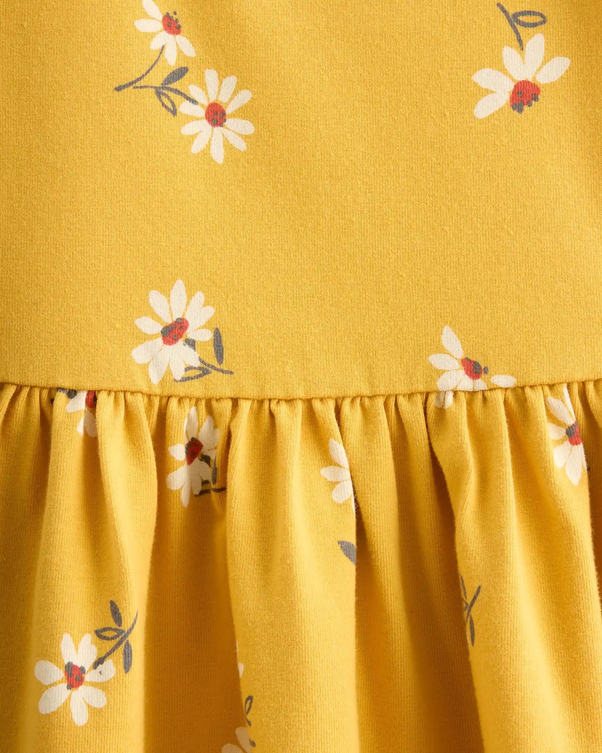 Organic Cotton Long Sleeve Skater Dress