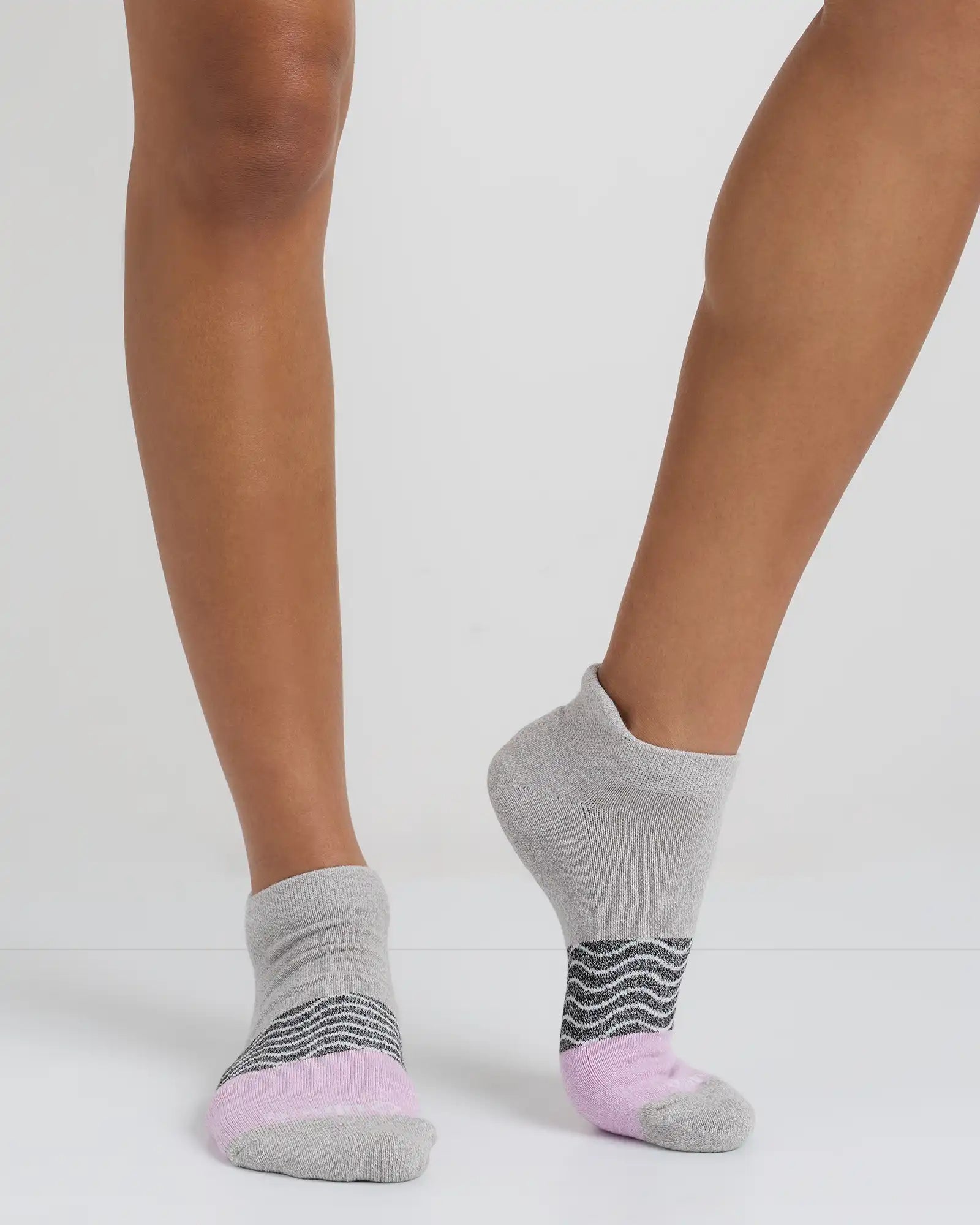 Everyday Cotton Tri-Block Marl Ankle Socks (4-pack)