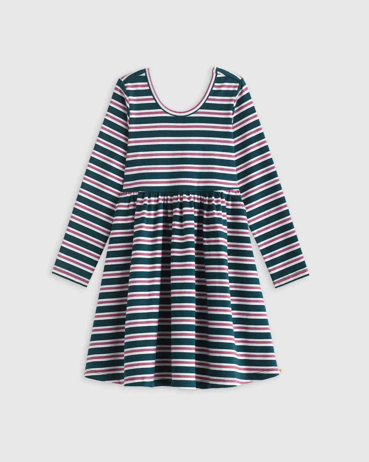 Organic Cotton Long Sleeve Skater Dress