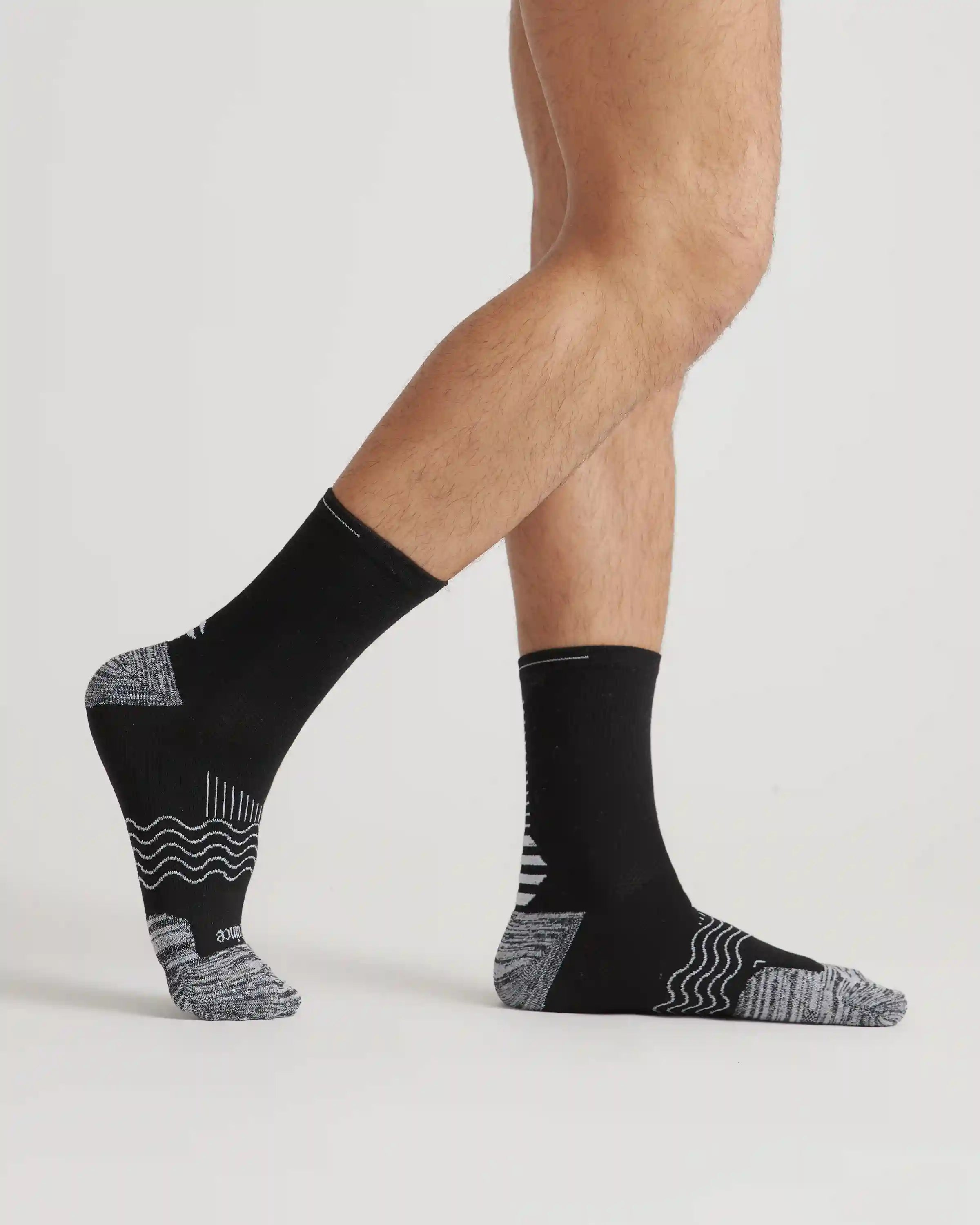 Performance Running Crew Socks (4-Pack)