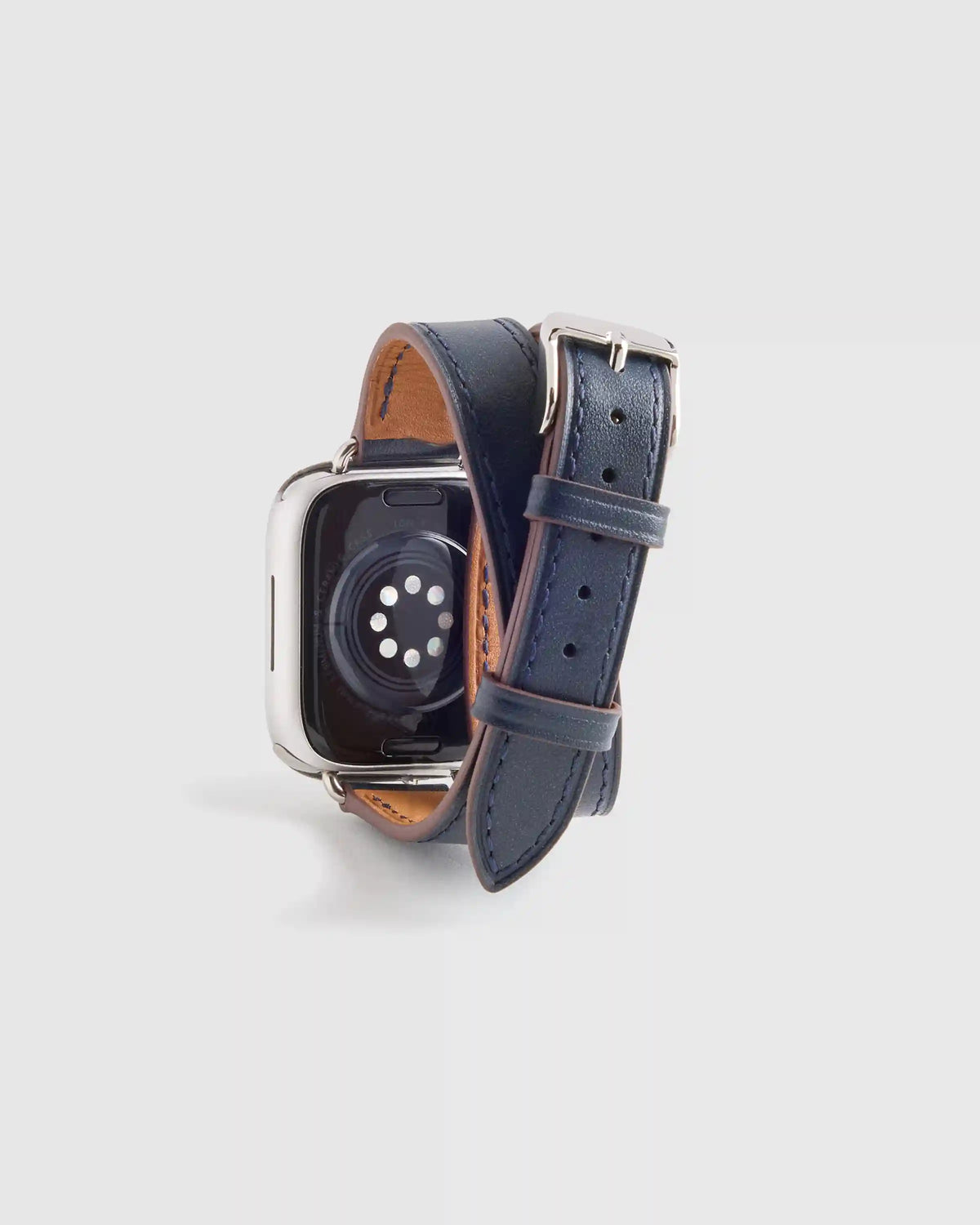 Leather Double Wrap Smartwatch Band