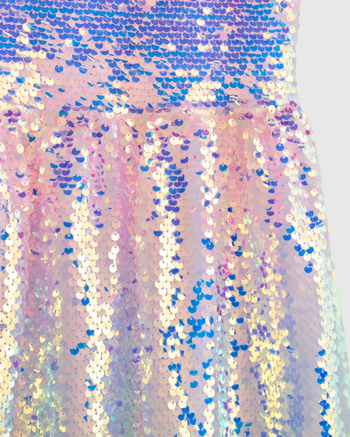 Sequin Flutter Sleeve Dress