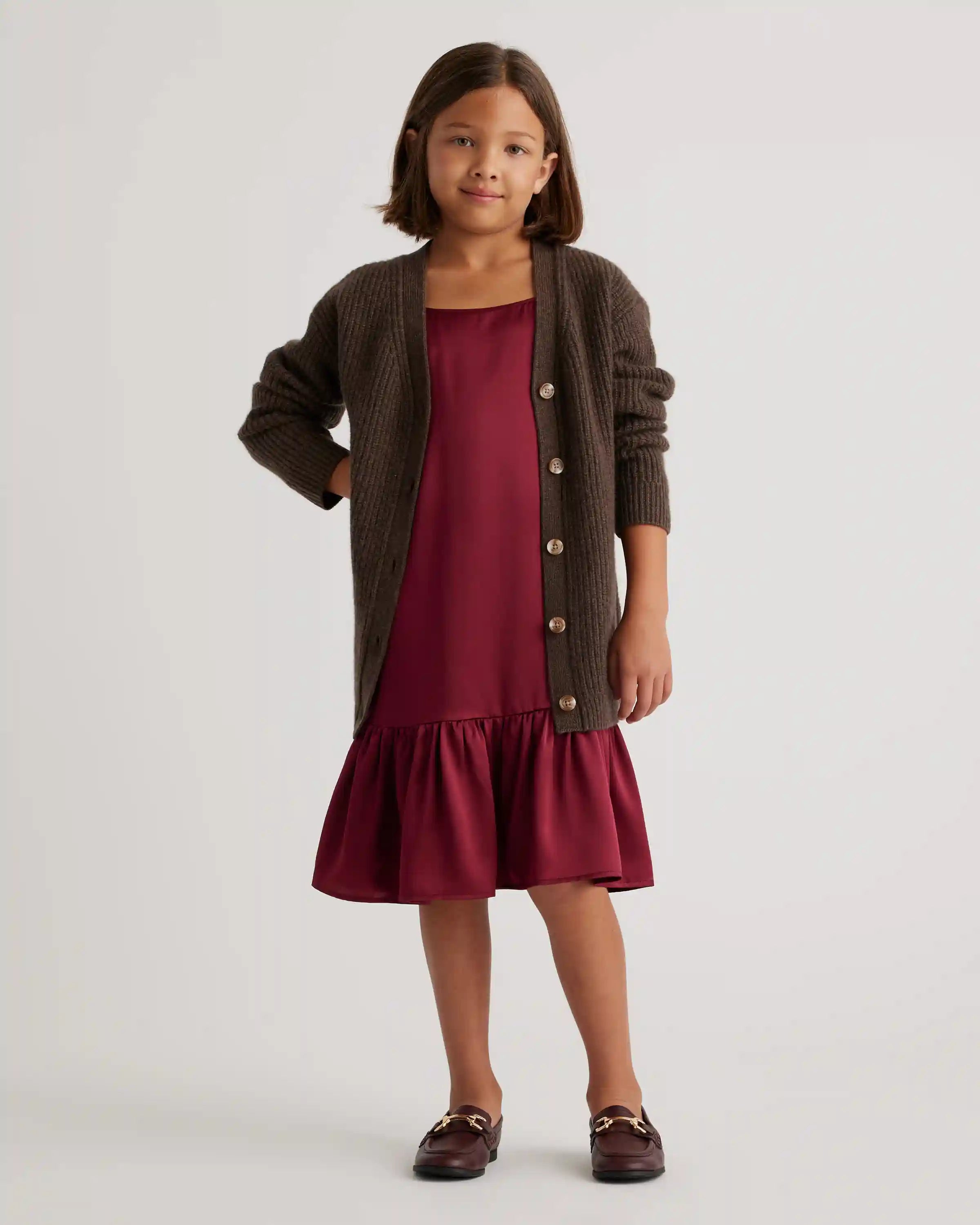 Washable Cashmere Oversized Fisherman Cardigan