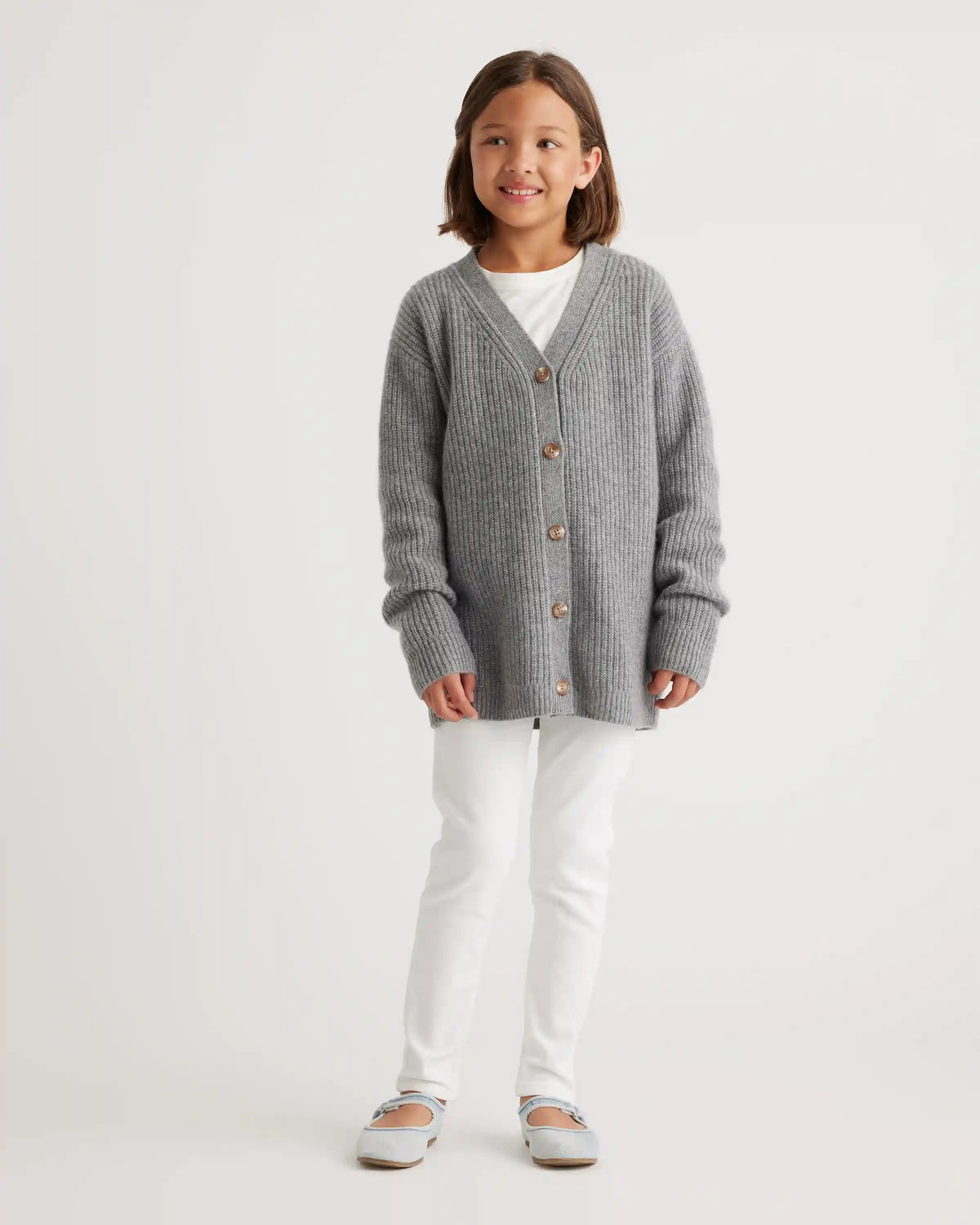 Washable Cashmere Oversized Fisherman Cardigan