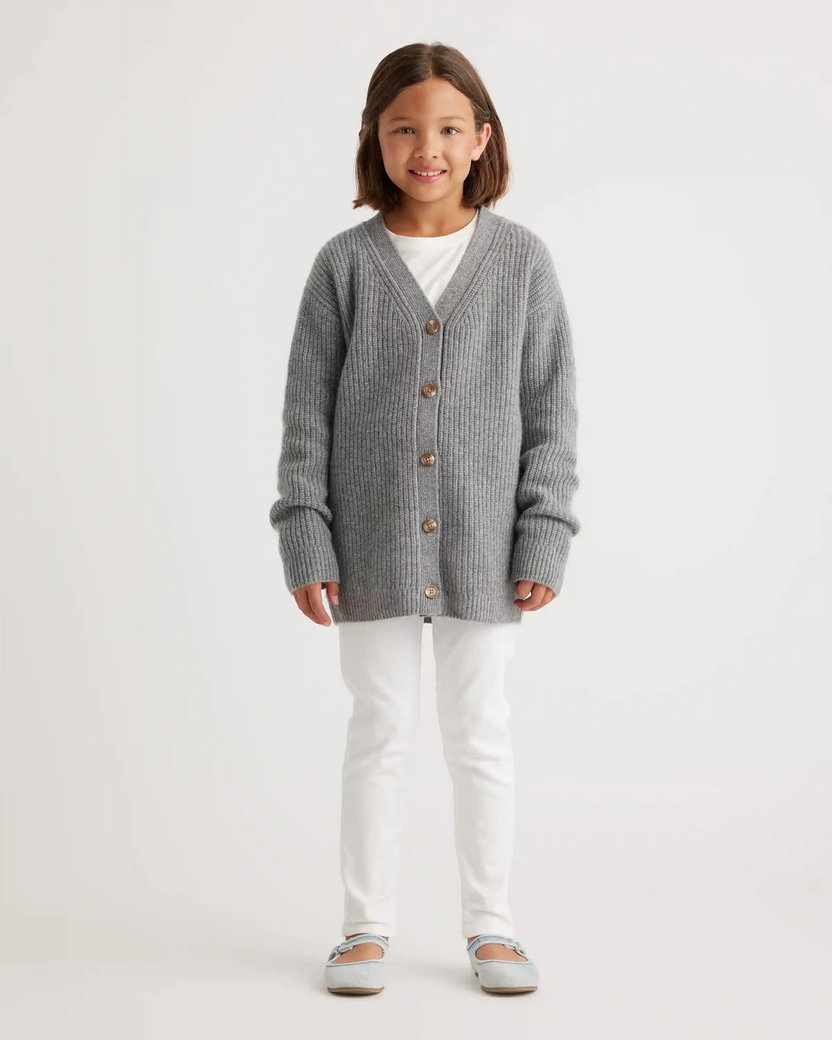 Washable Cashmere Oversized Fisherman Cardigan