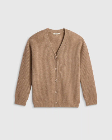 Washable Cashmere Oversized Fisherman Cardigan