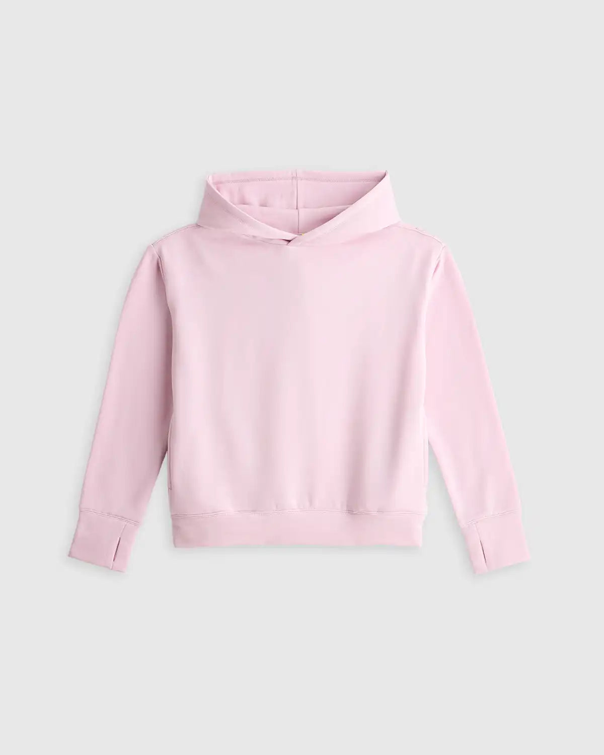 Girls SuperSoft Fleece Crop Pullover Hoodie
