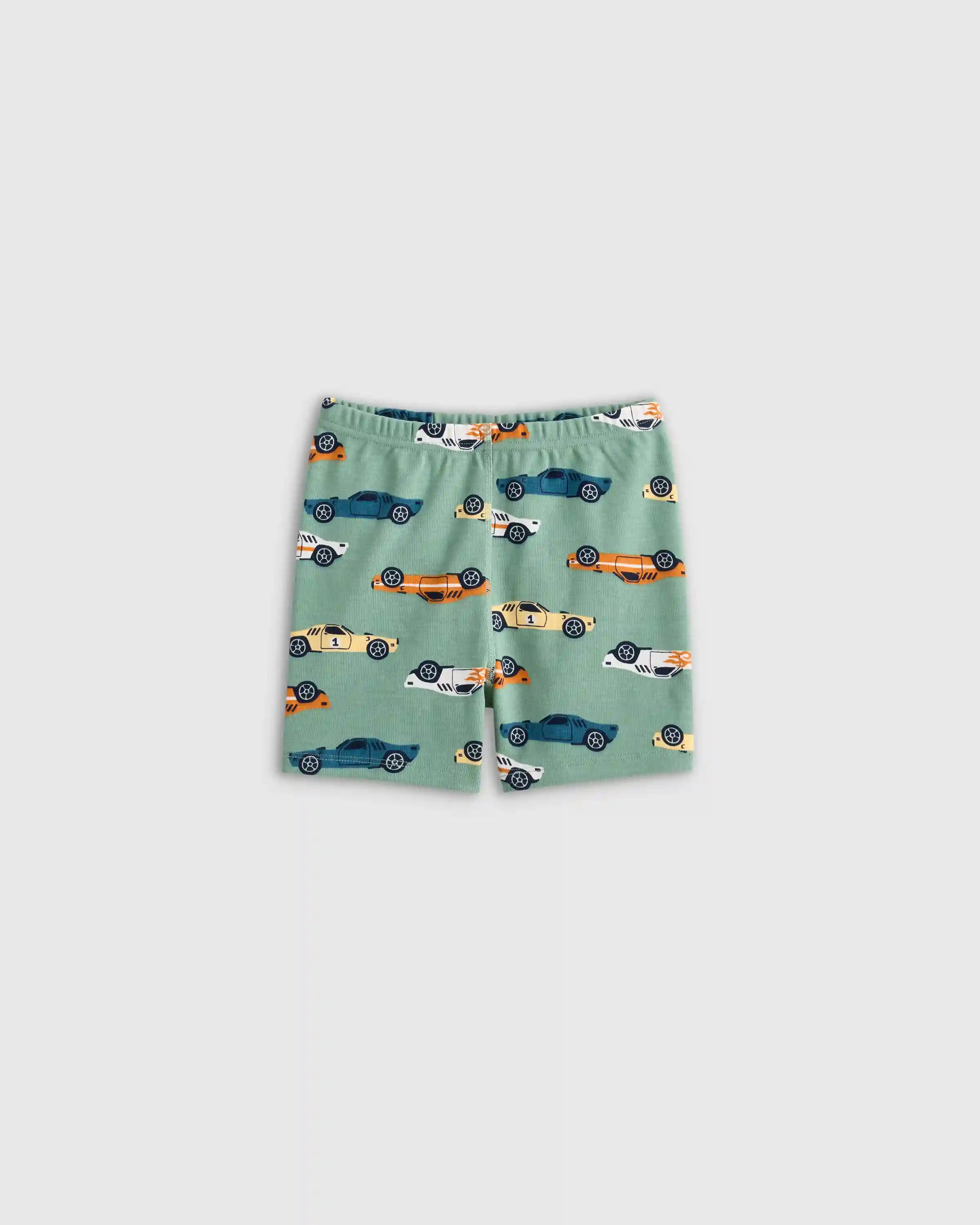 100% Organic Cotton Short Sleeve and Shorts Pajama Set