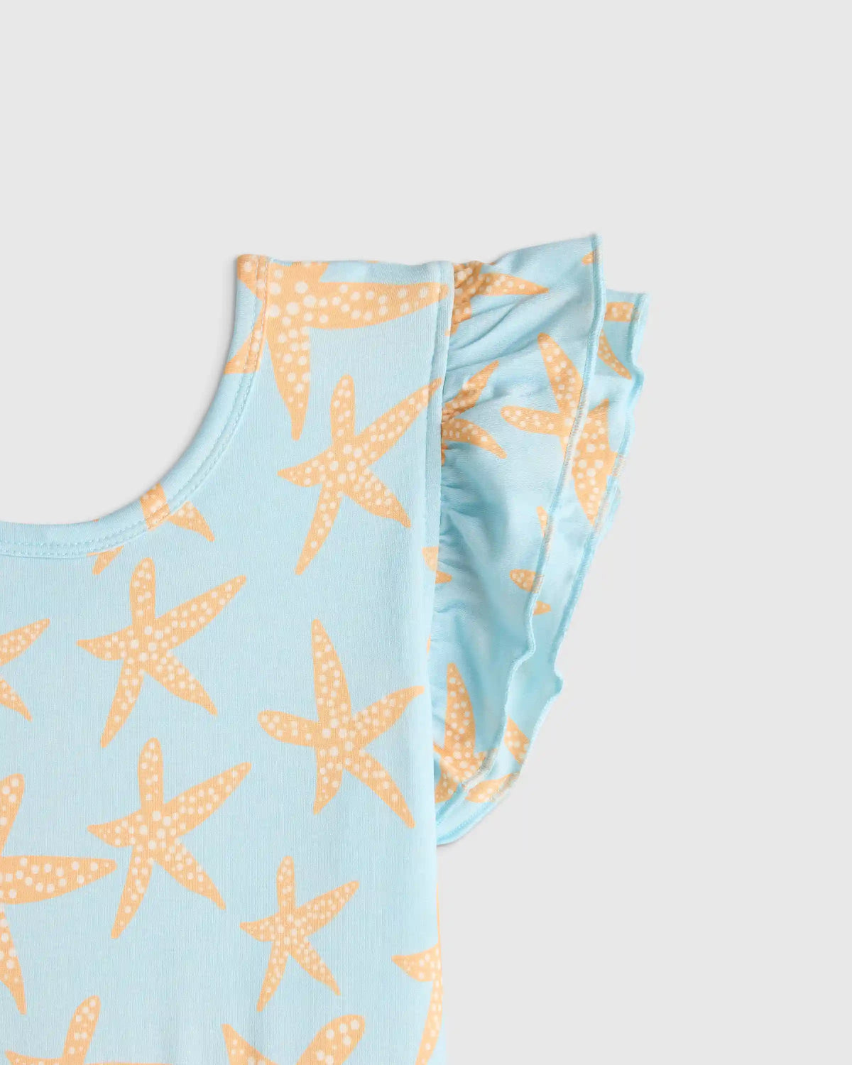 Bamboo Short Sleeve Flutter Twirl Dress