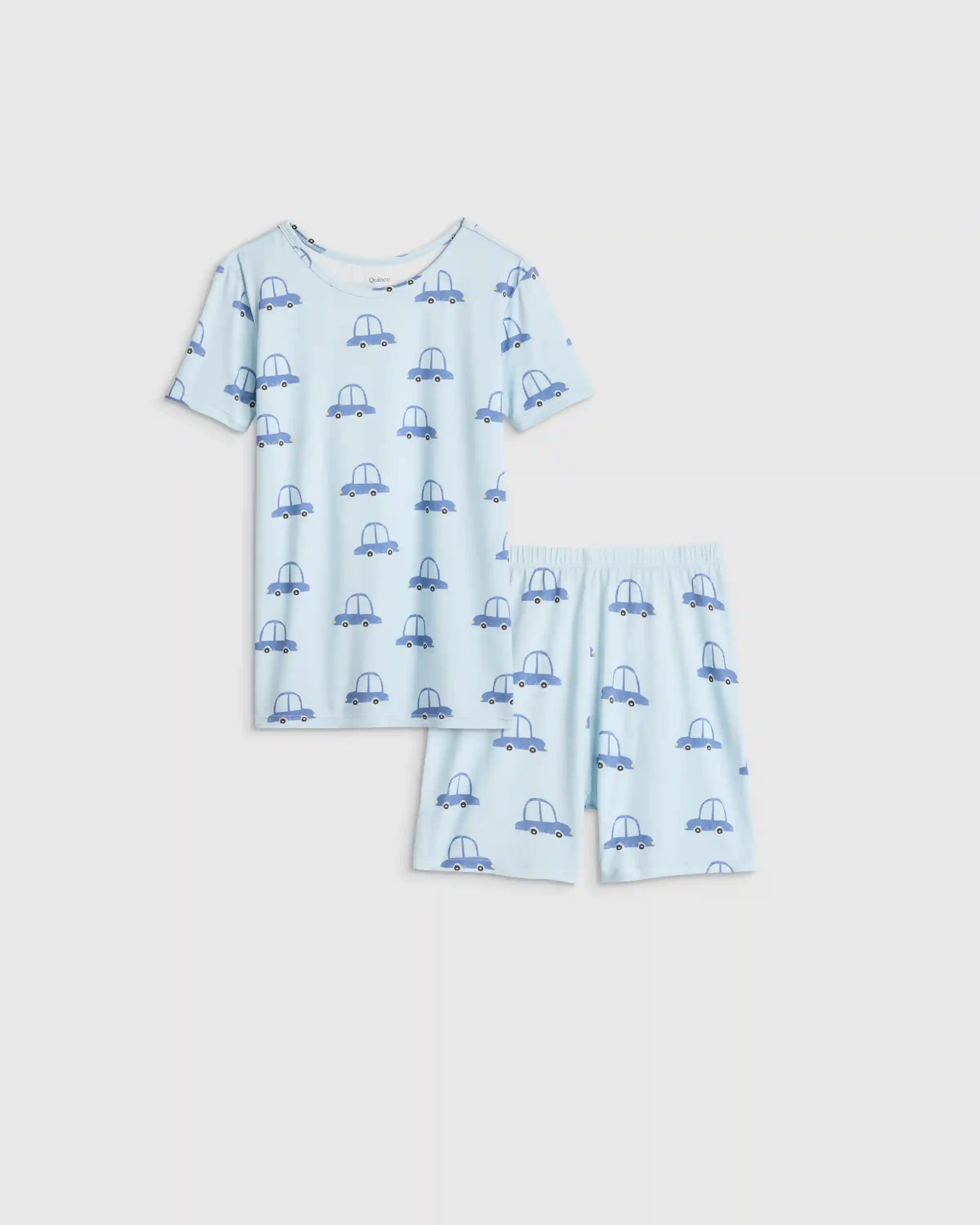 Bamboo Short Sleeve and Shorts Pajama Set