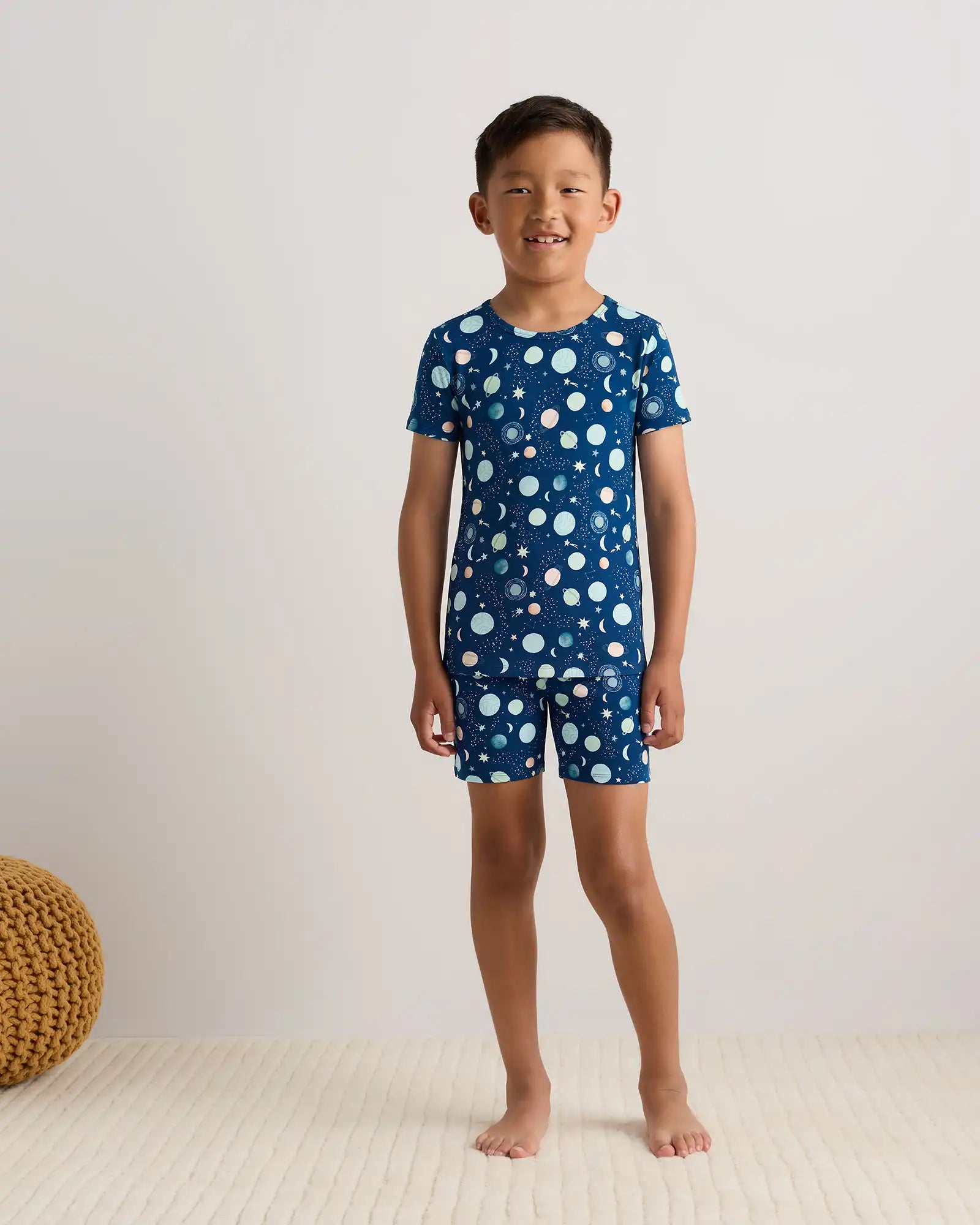 Bamboo Short Sleeve and Shorts Pajama Set