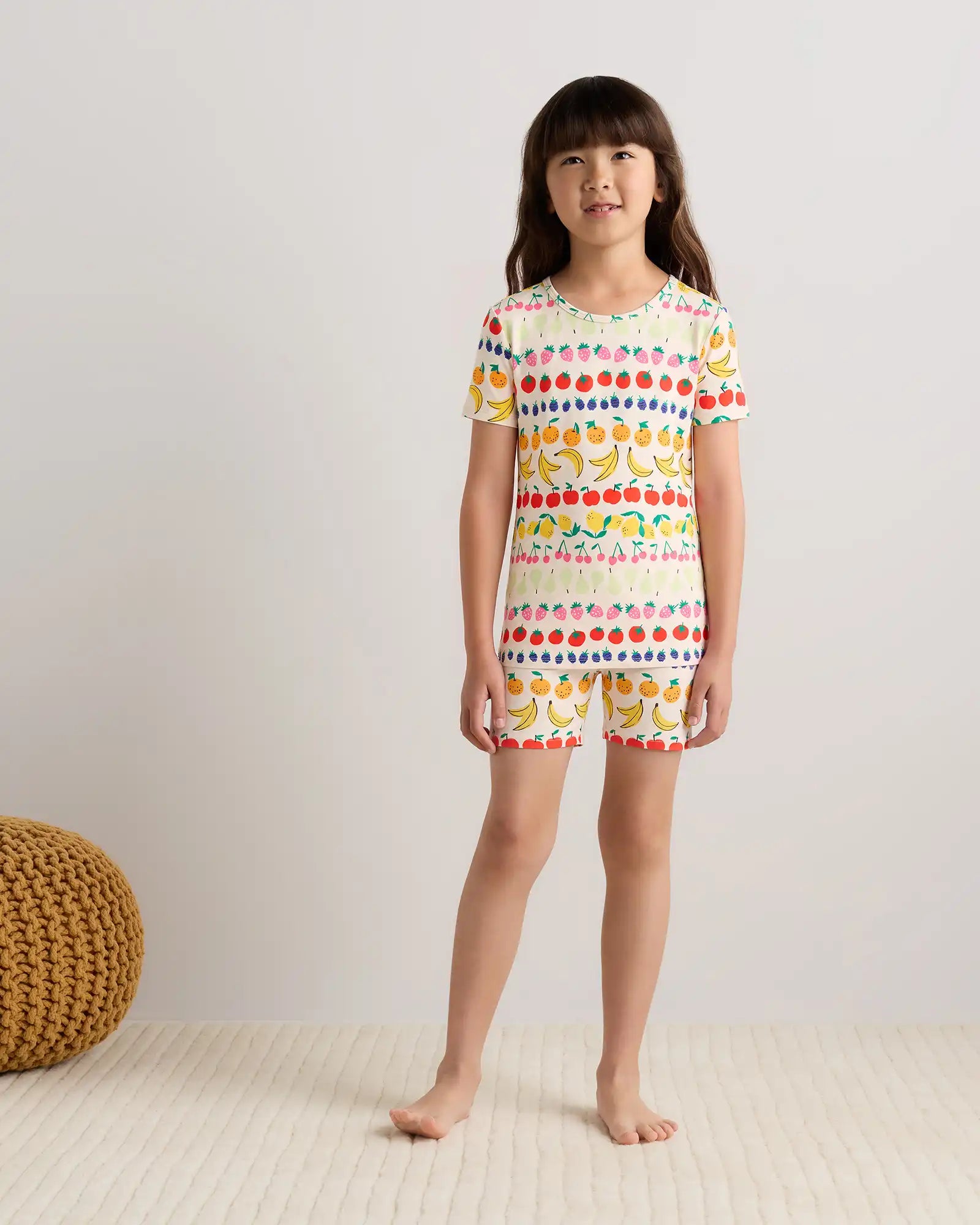 Bamboo Short Sleeve and Shorts Pajama Set