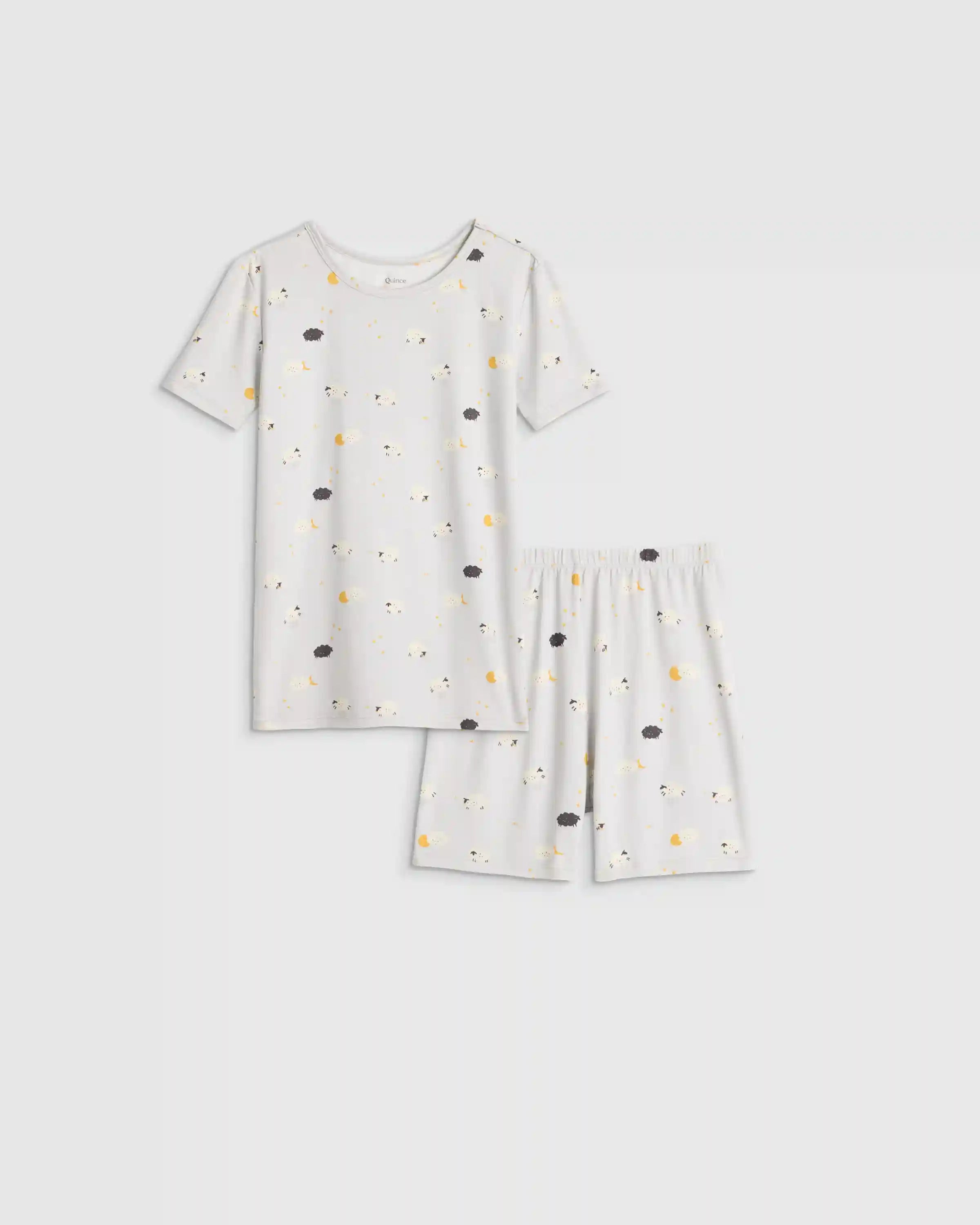 Bamboo Short Sleeve and Shorts Pajama Set