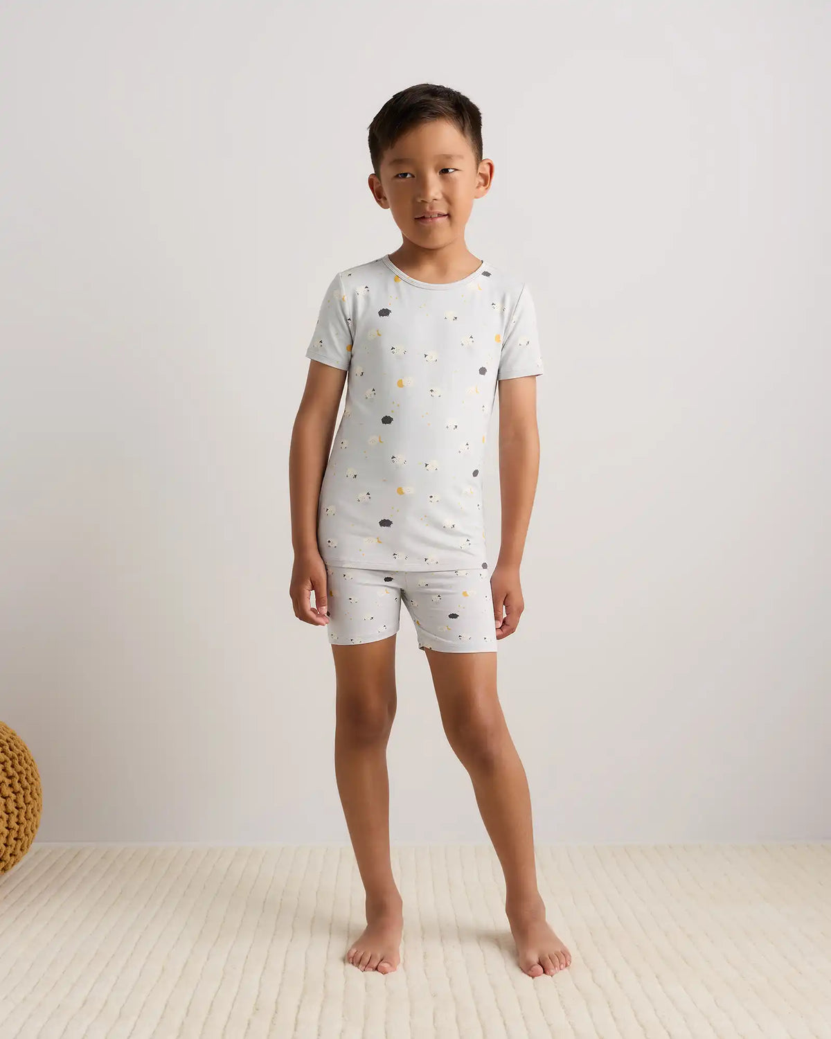 Bamboo Short Sleeve and Shorts Pajama Set