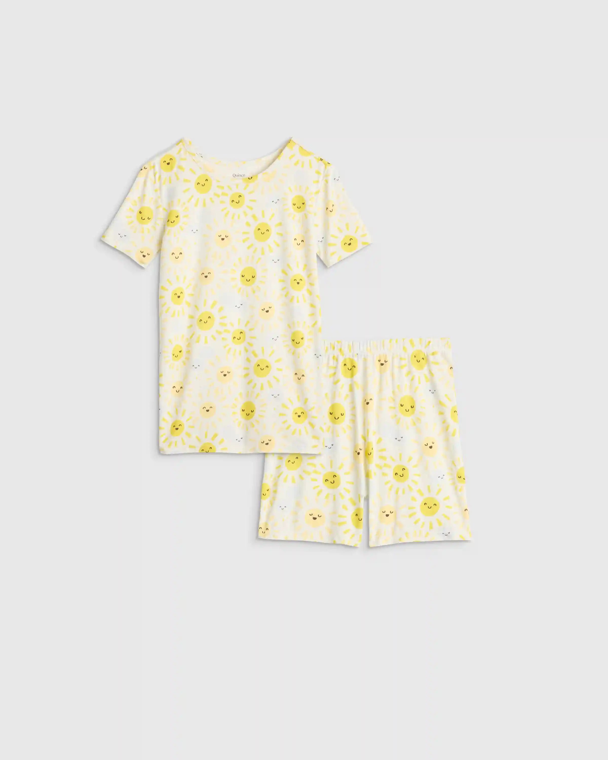 Bamboo Short Sleeve and Shorts Pajama Set