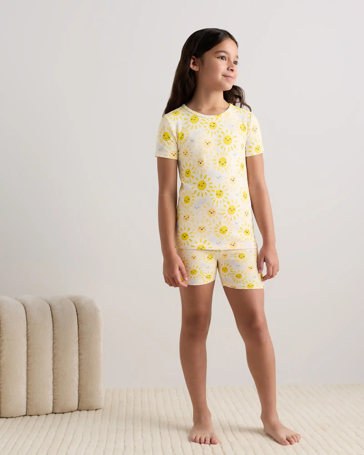 Bamboo Short Sleeve and Shorts Pajama Set
