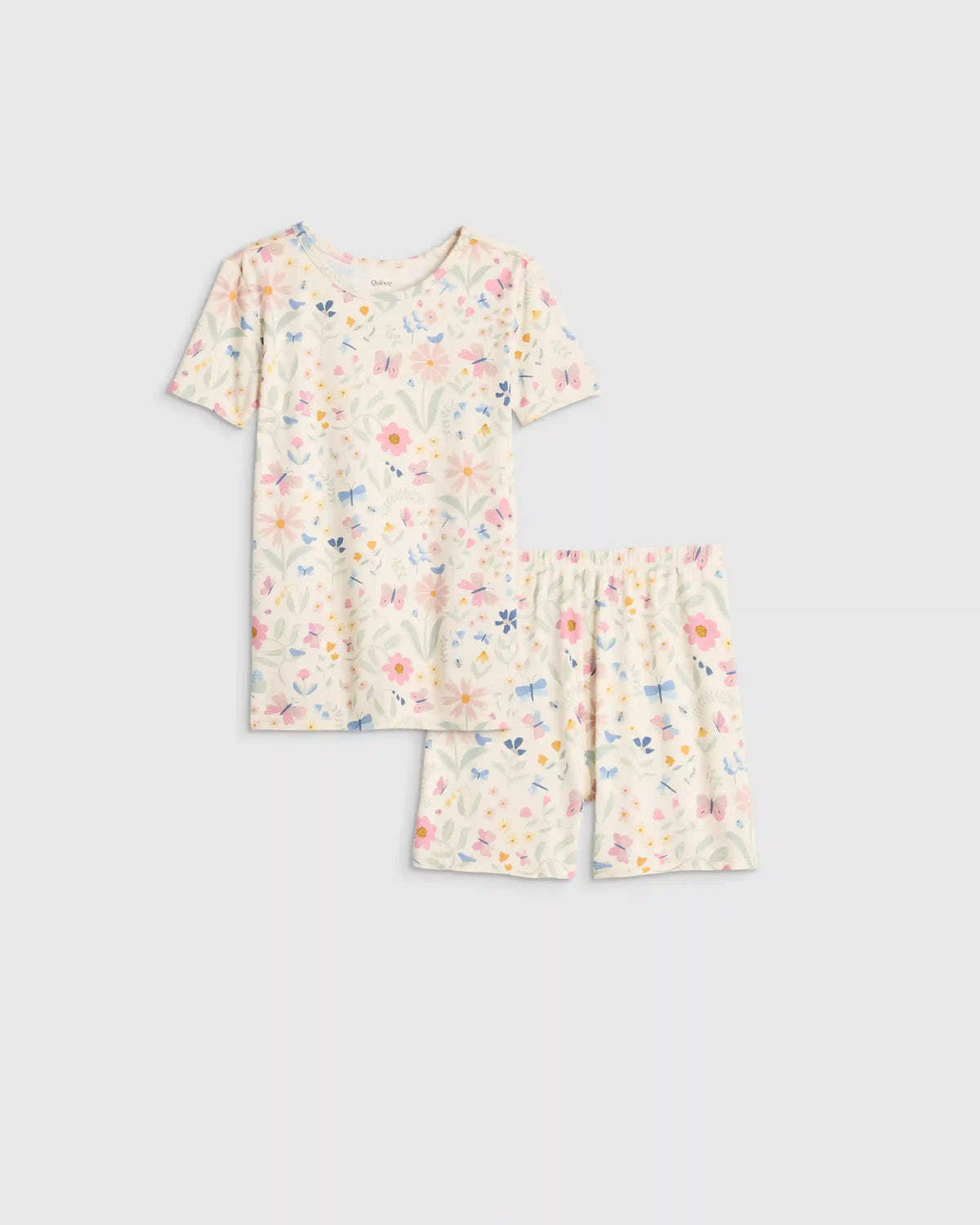 Bamboo Short Sleeve and Shorts Pajama Set