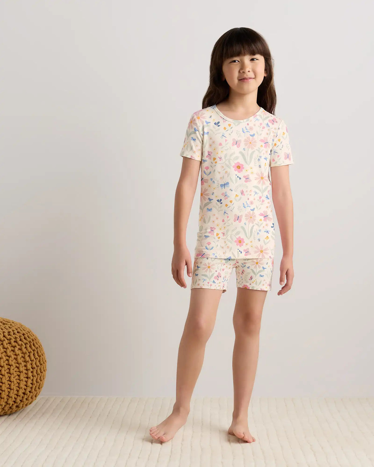 Bamboo Short Sleeve and Shorts Pajama Set
