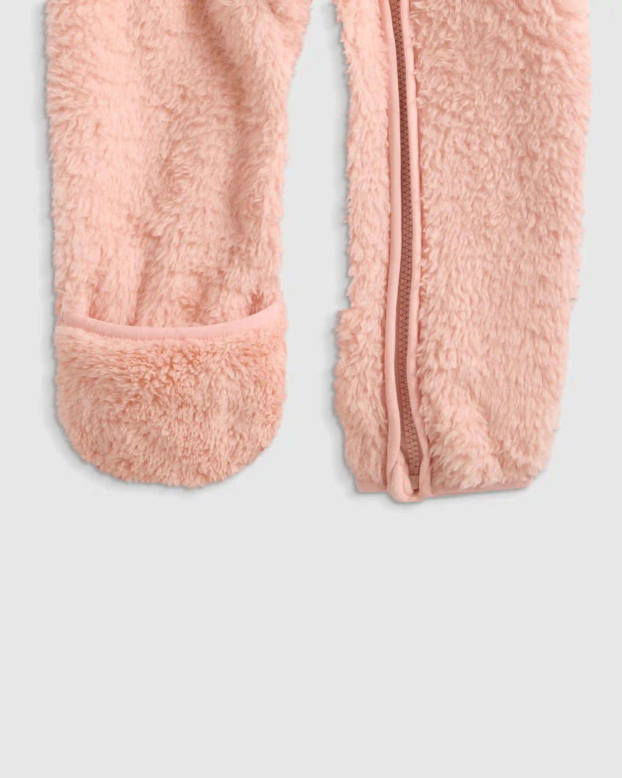 Recycled Sherpa Fleece Baby Bear Bunting