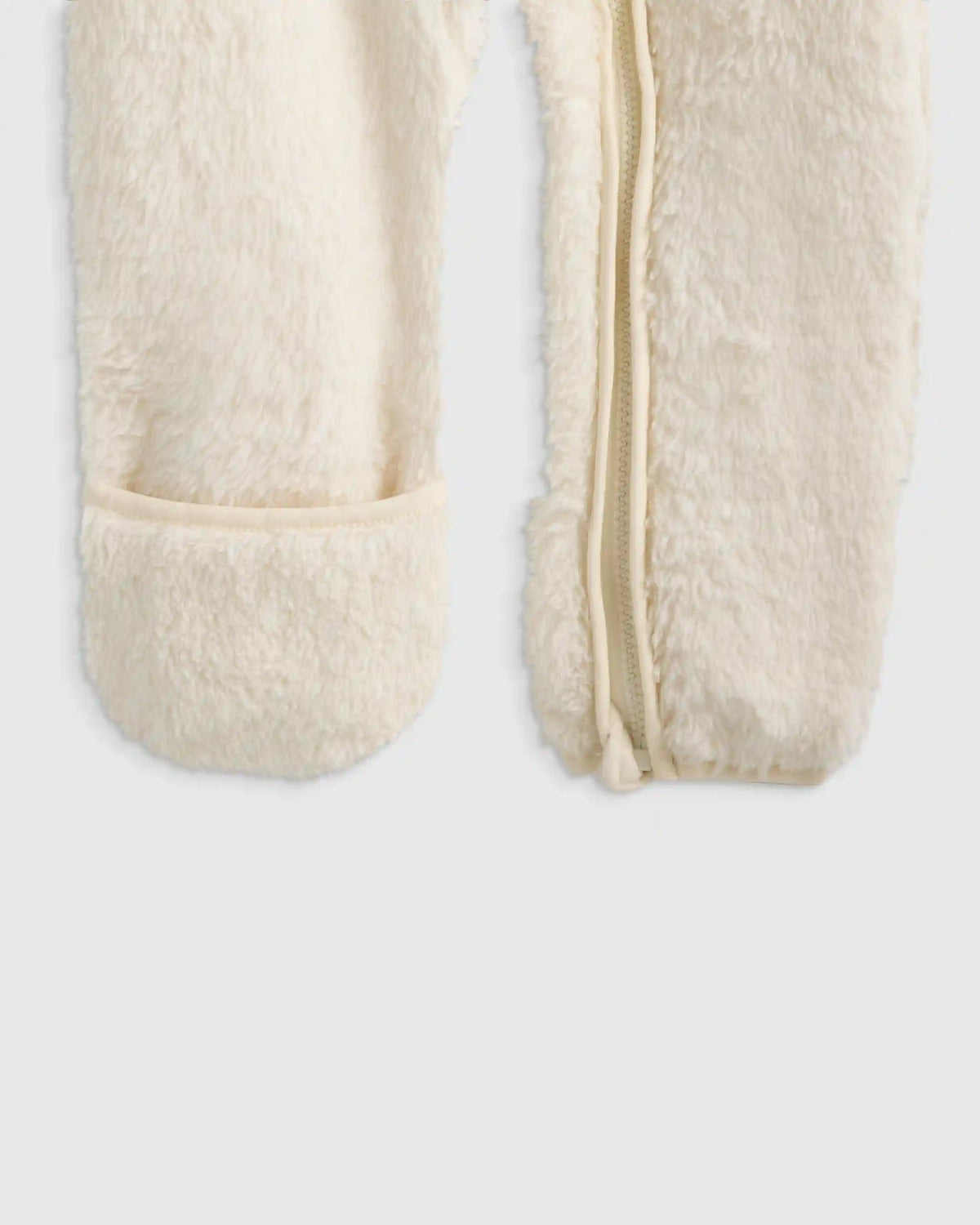 Recycled Sherpa Fleece Baby Bear Bunting