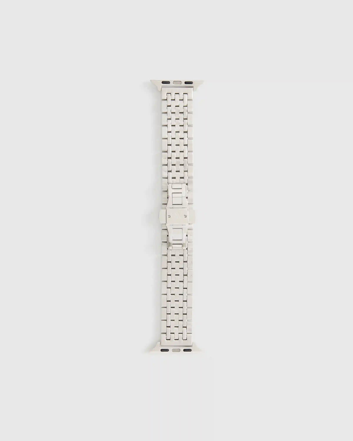 Stainless Steel & Pave Bracelet Smartwatch Band