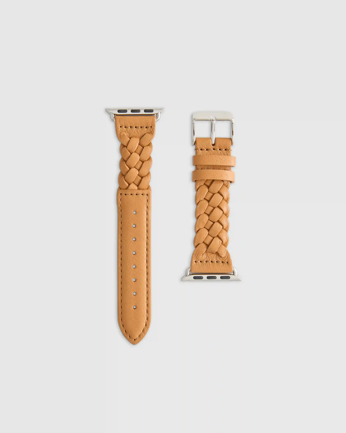 Braided Leather Smartwatch Band