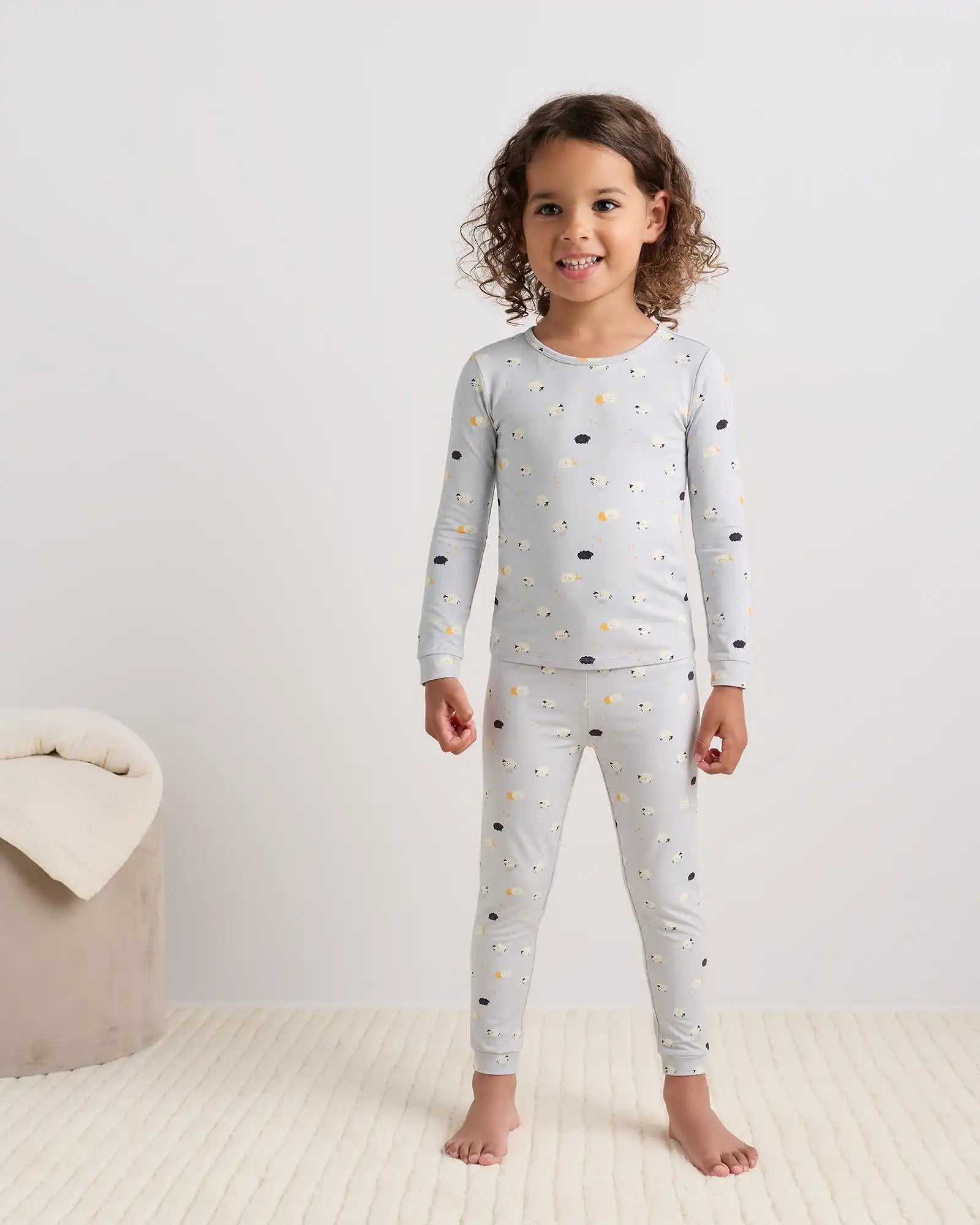 Bamboo Long Sleeve and Pant Pajama Set
