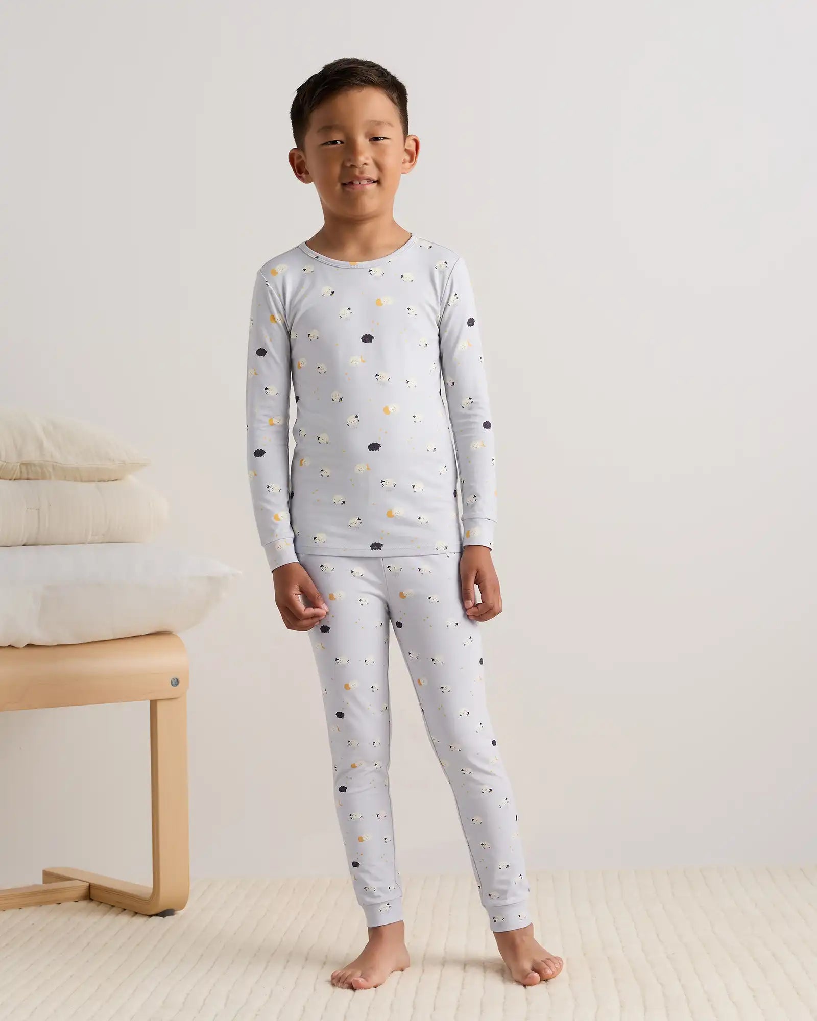 Bamboo Long Sleeve and Pant Pajama Set