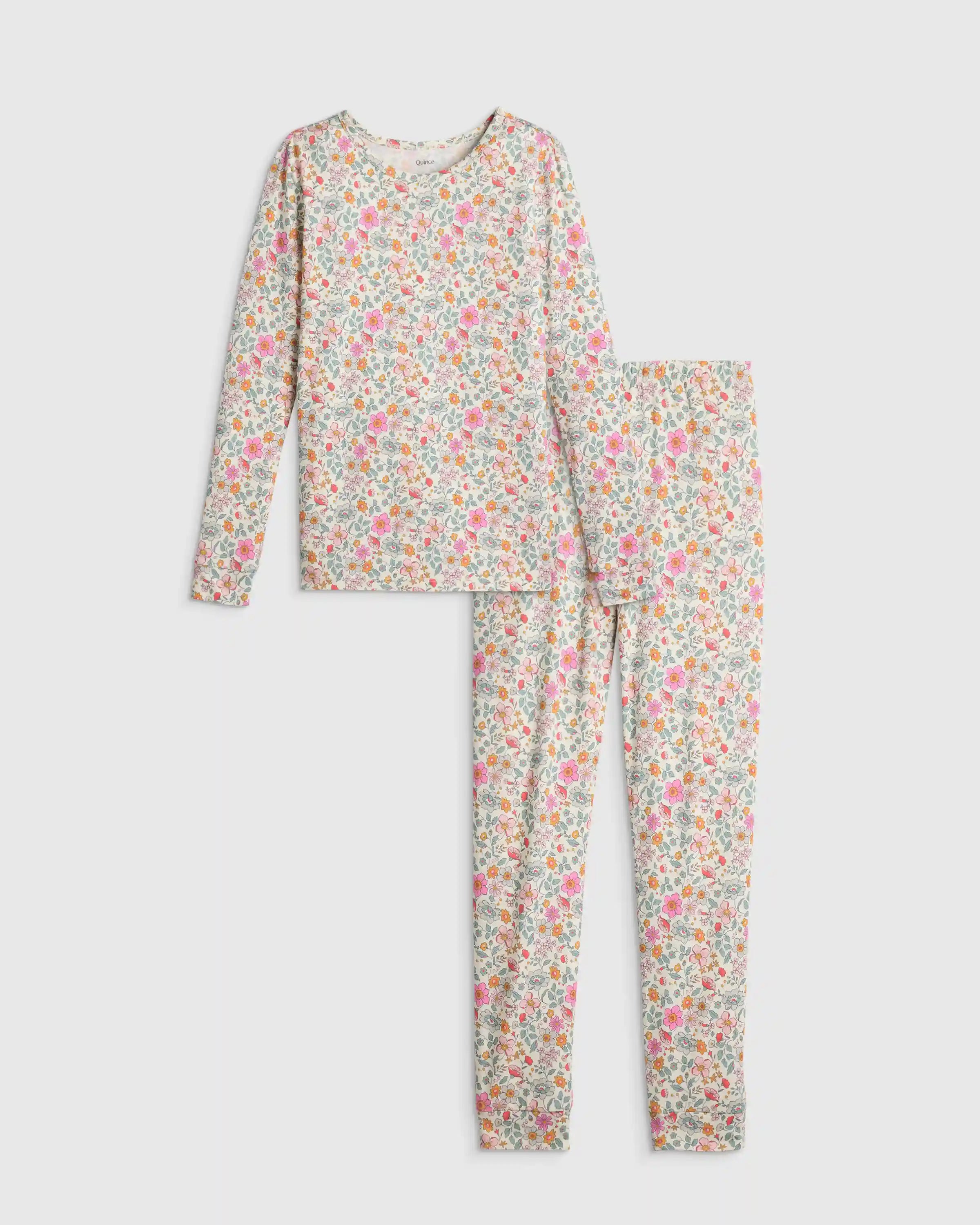 Bamboo Long Sleeve and Pant Pajama Set