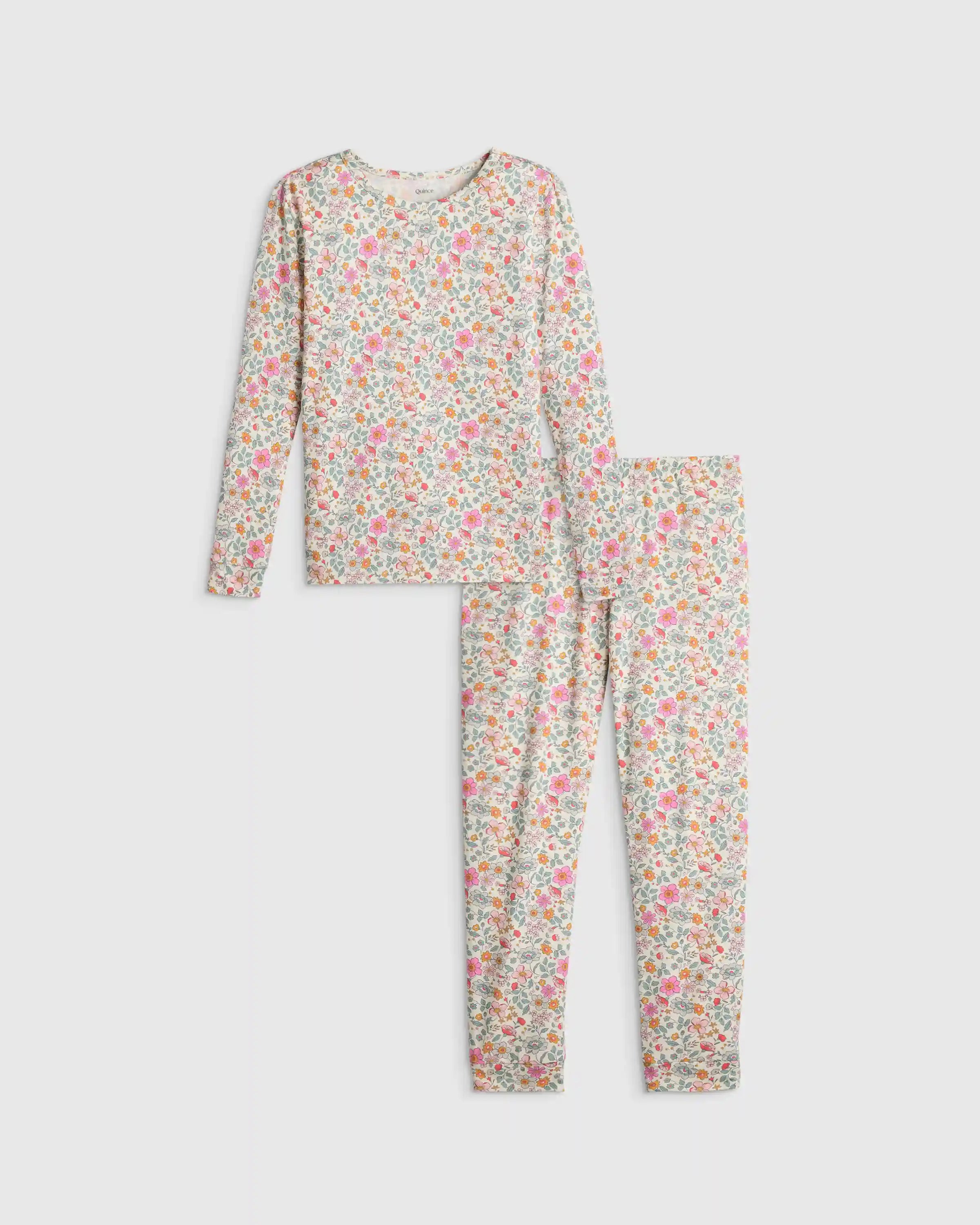 Bamboo Long Sleeve and Pant Pajama Set