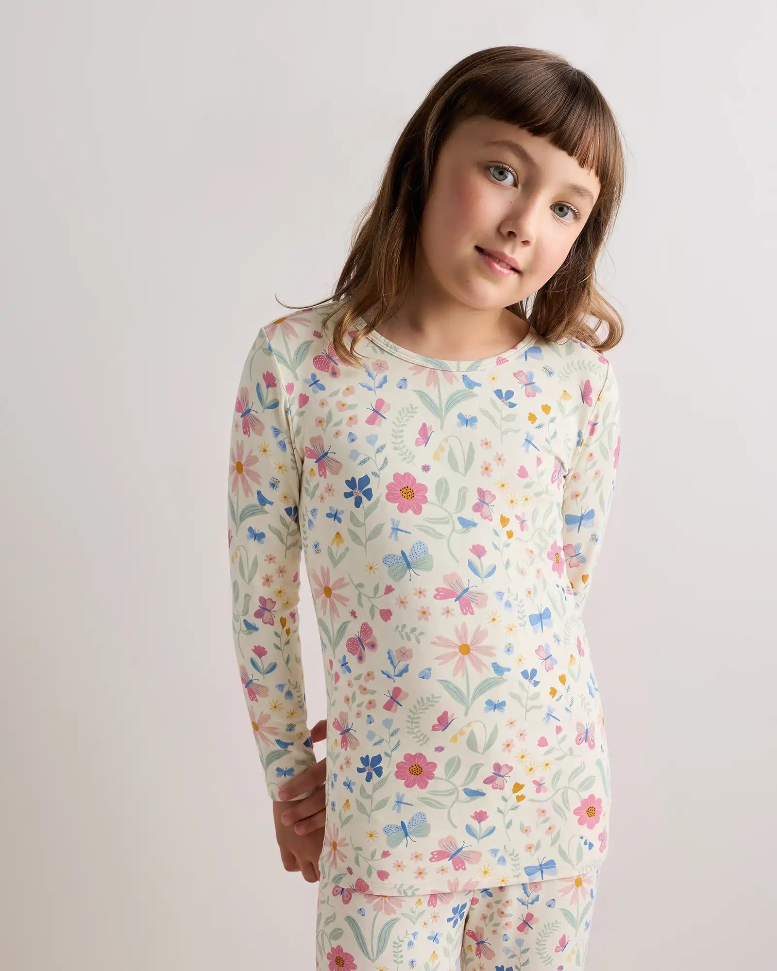 Bamboo Long Sleeve and Pant Pajama Set
