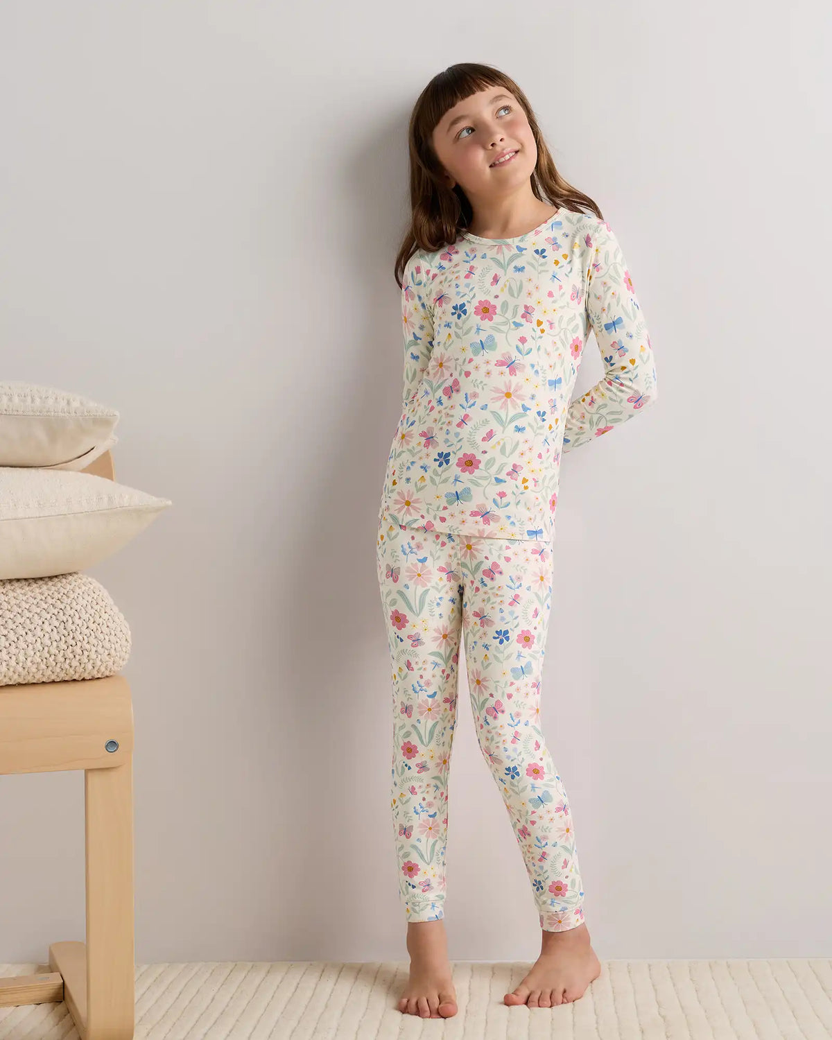Bamboo Long Sleeve and Pant Pajama Set