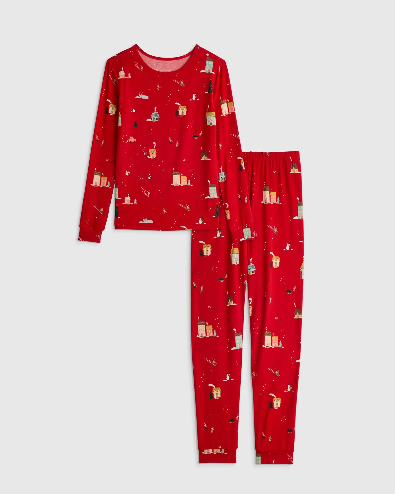 Bamboo Long Sleeve and Pant Pajama Set