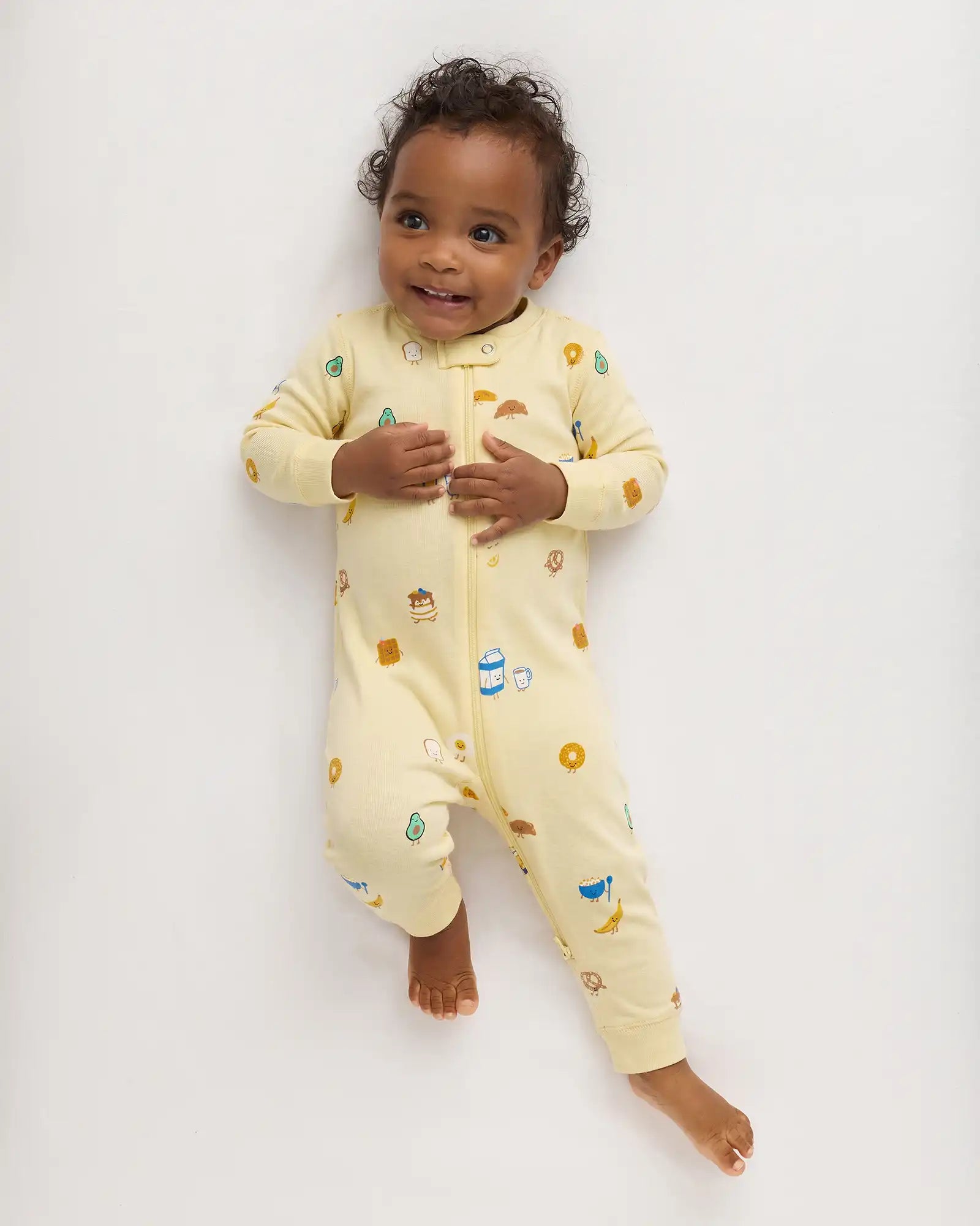 100% Organic Cotton One Piece Pajama