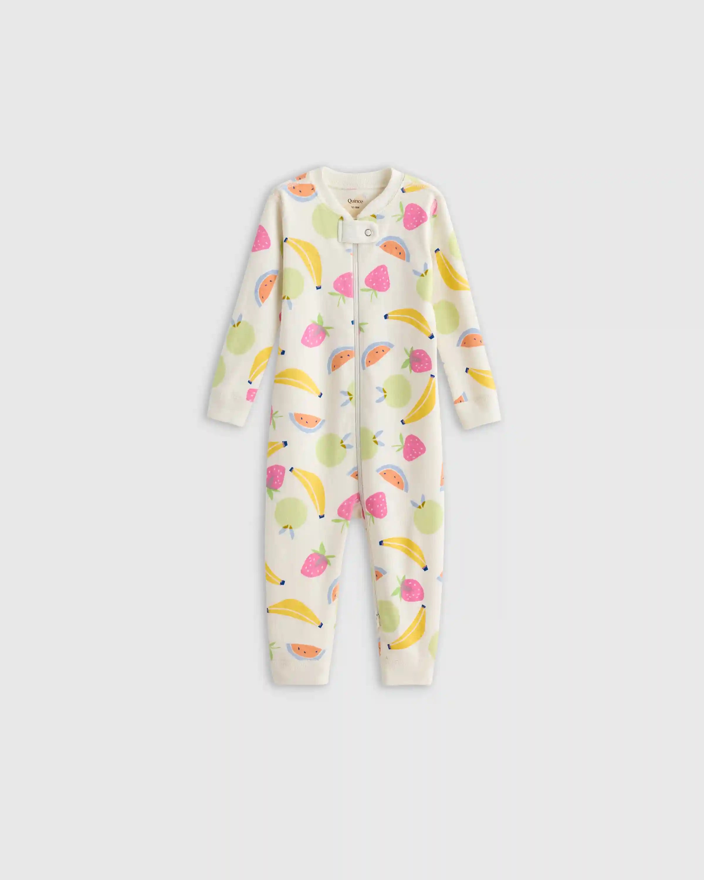 100% Organic Cotton One Piece Pajama