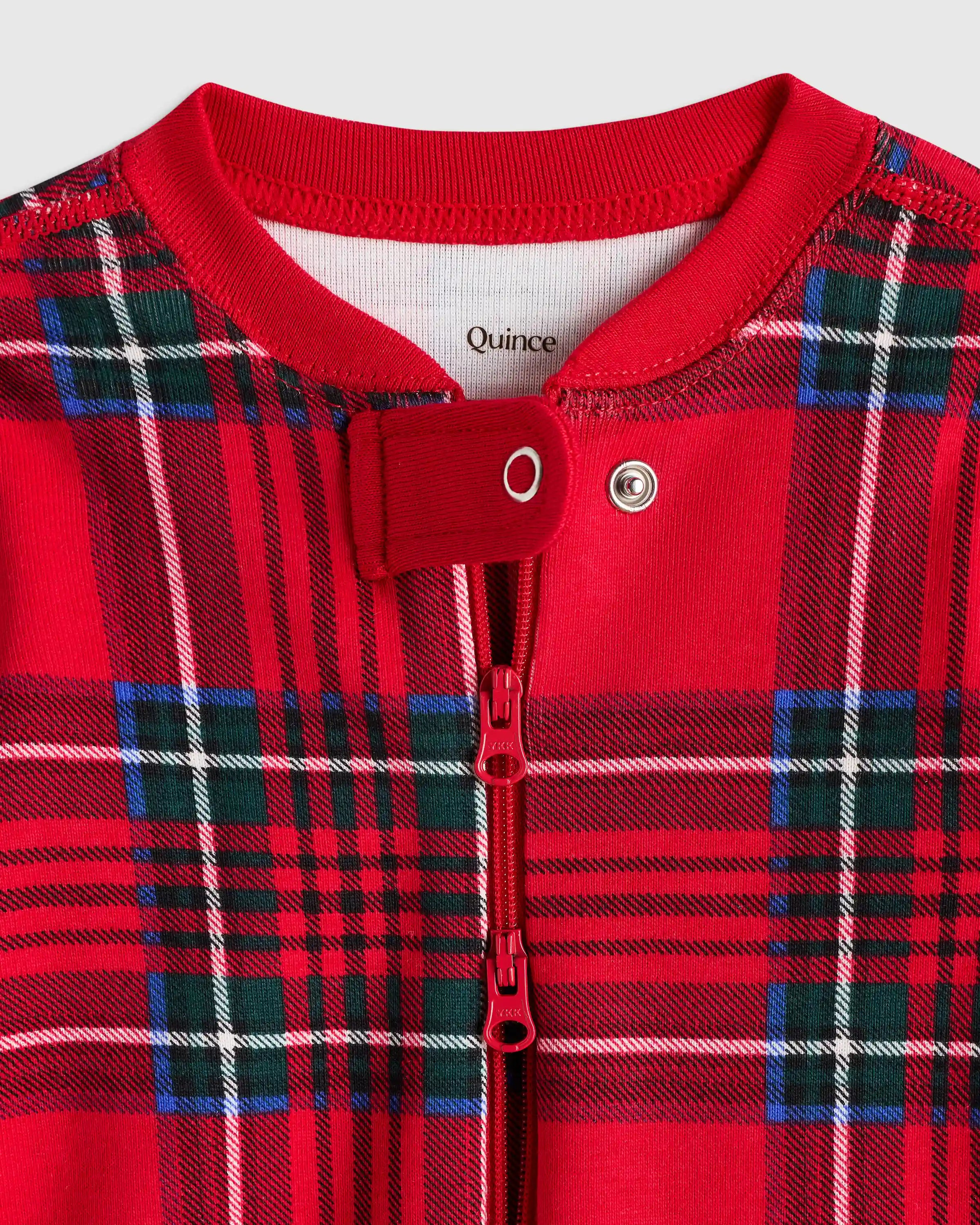 100% Organic Cotton One Piece Pajama